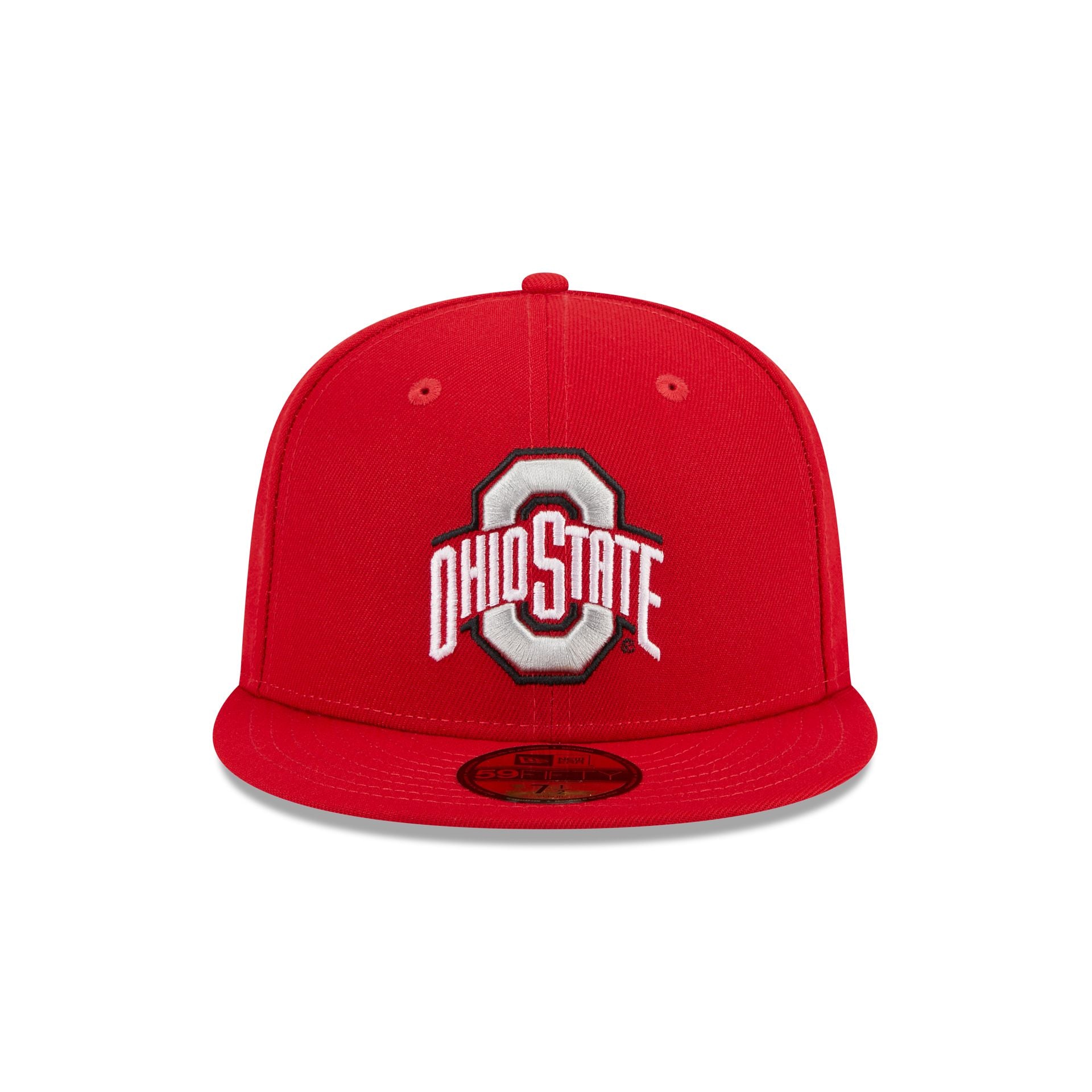 Alternative view of Ohio State Buckeyes Red 59Fifty Fitted Hat