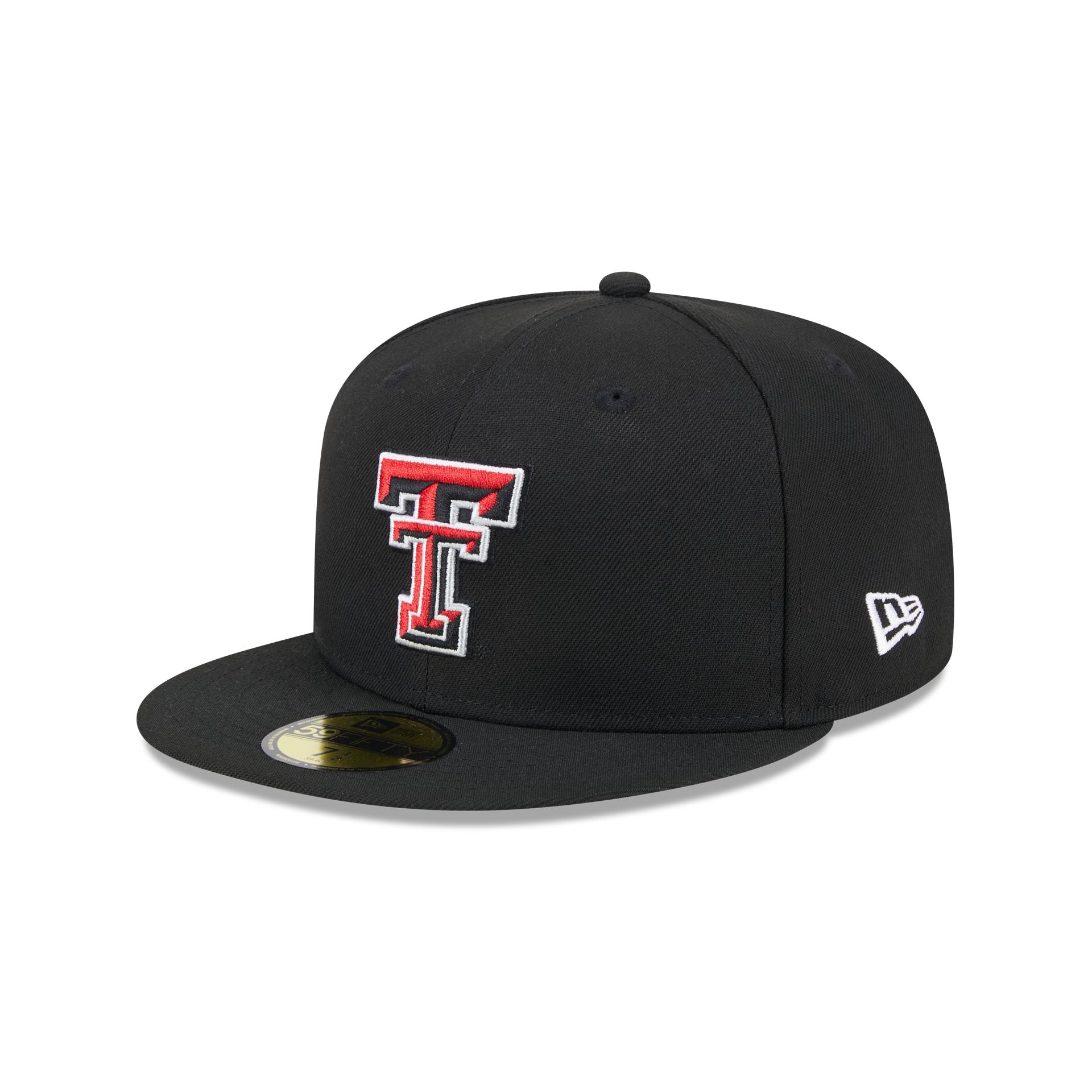 Texas Tech Red Raiders Black 59Fifty Fitted Hat