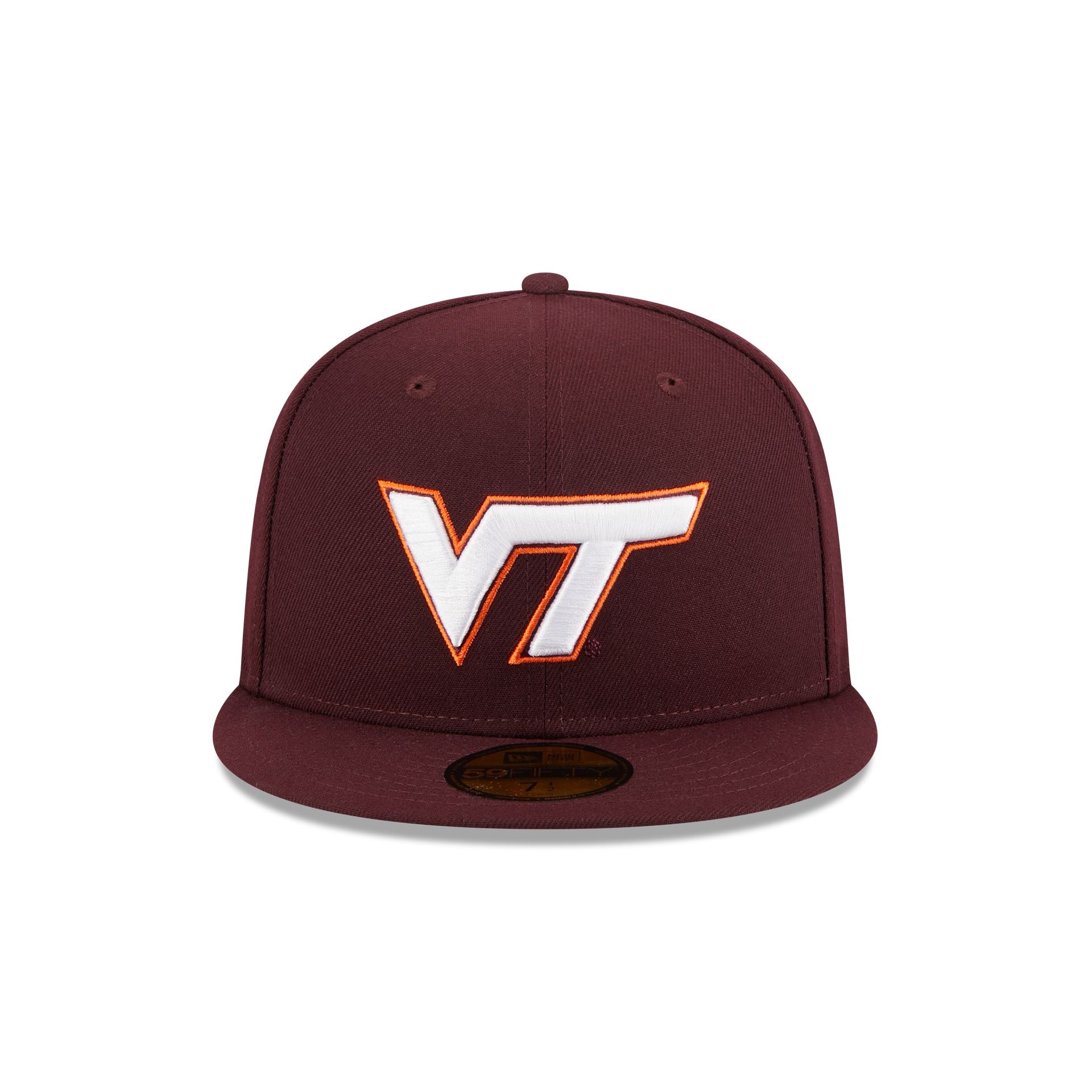Alternative view of Virginia Tech Hokies Maroon 59Fifty Fitted Hat