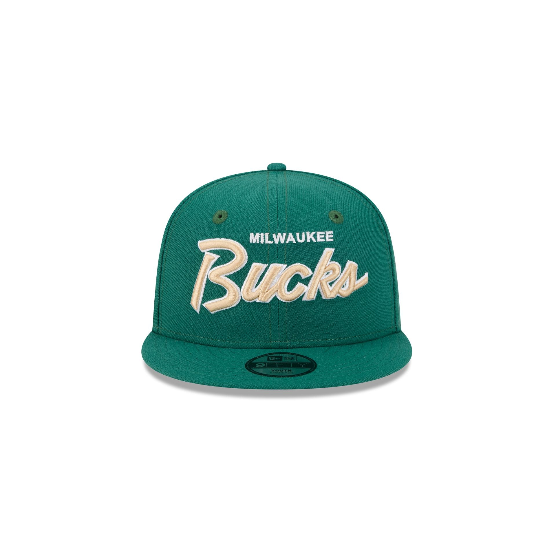 Alternative view of Milwaukee Bucks Script Kids 9Fifty Snapback Hat