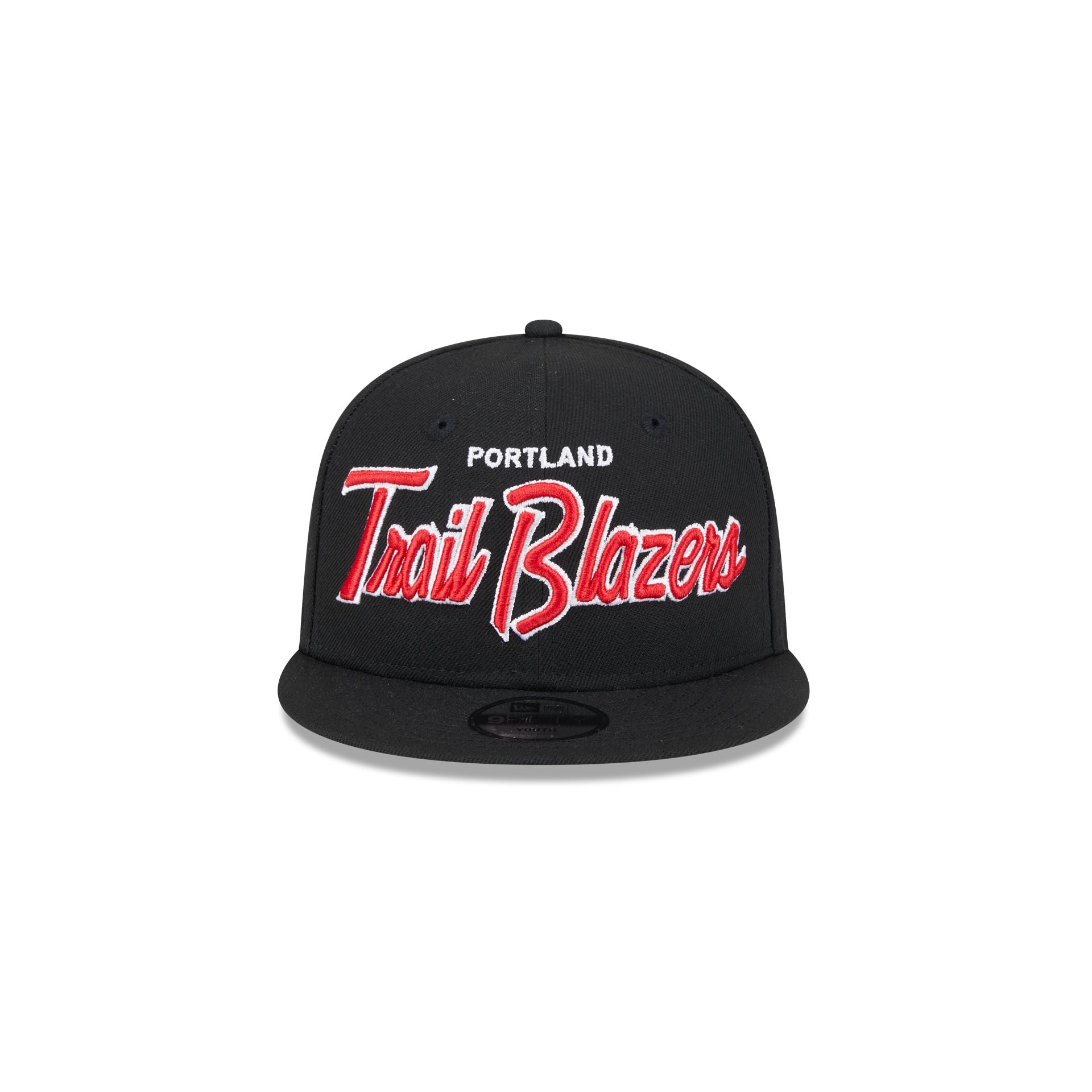 Alternative view of Portland Trail Blazers Script Kids 9Fifty Snapback Hat