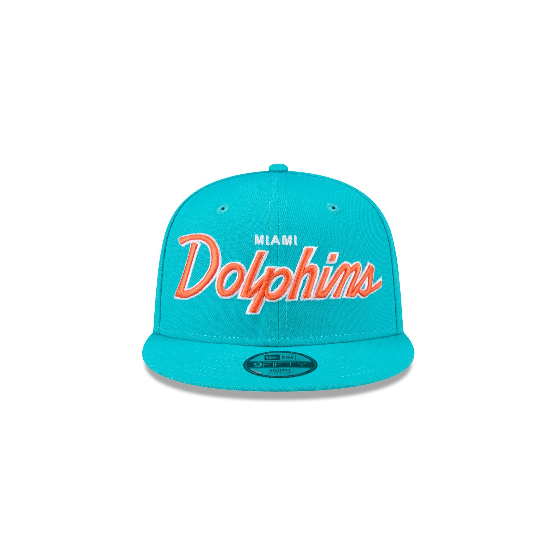 Alternative view of Miami Dolphins Script Kids 9Fifty Snapback Hat