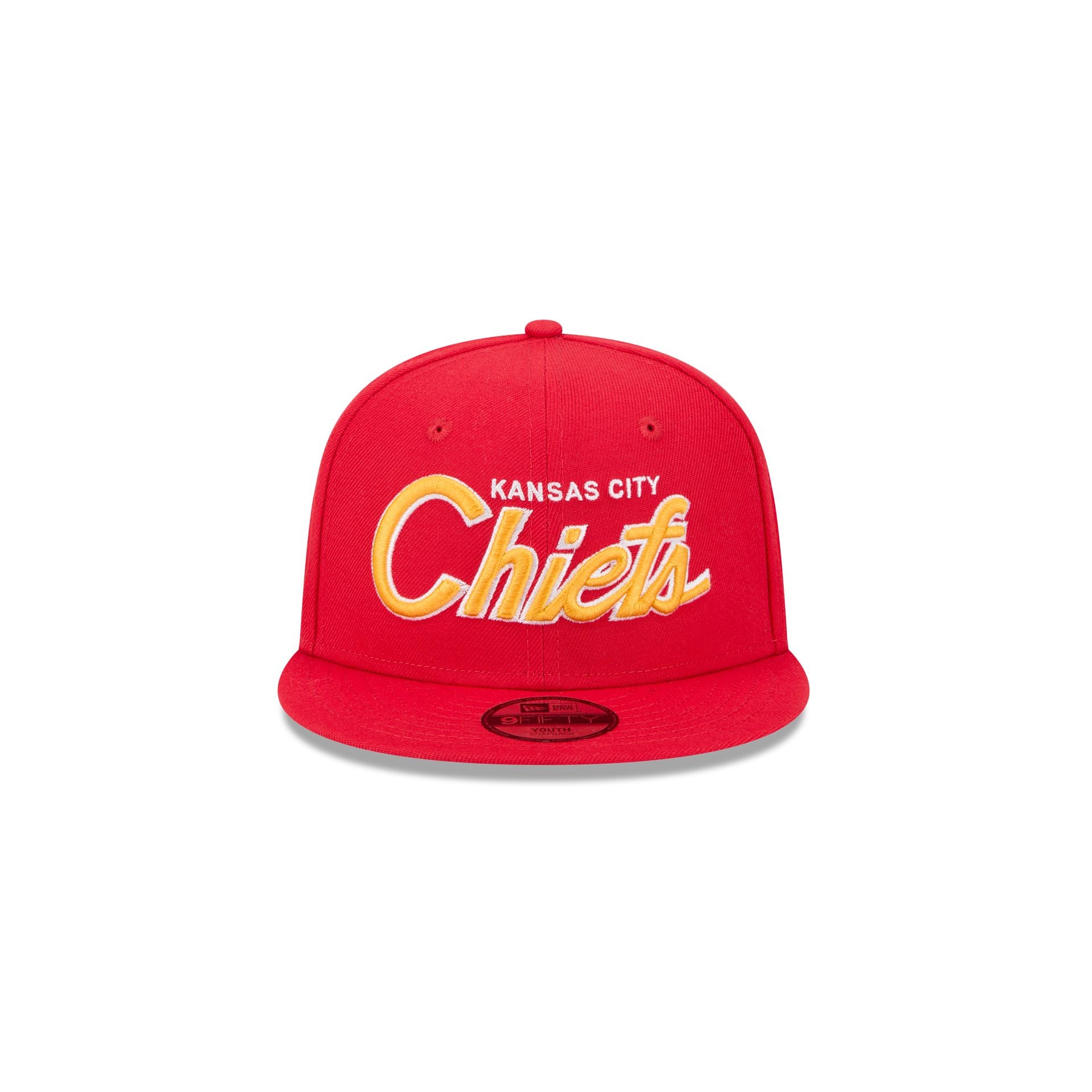 Alternative view of Kansas City Chiefs Script Kids 9Fifty Snapback Hat