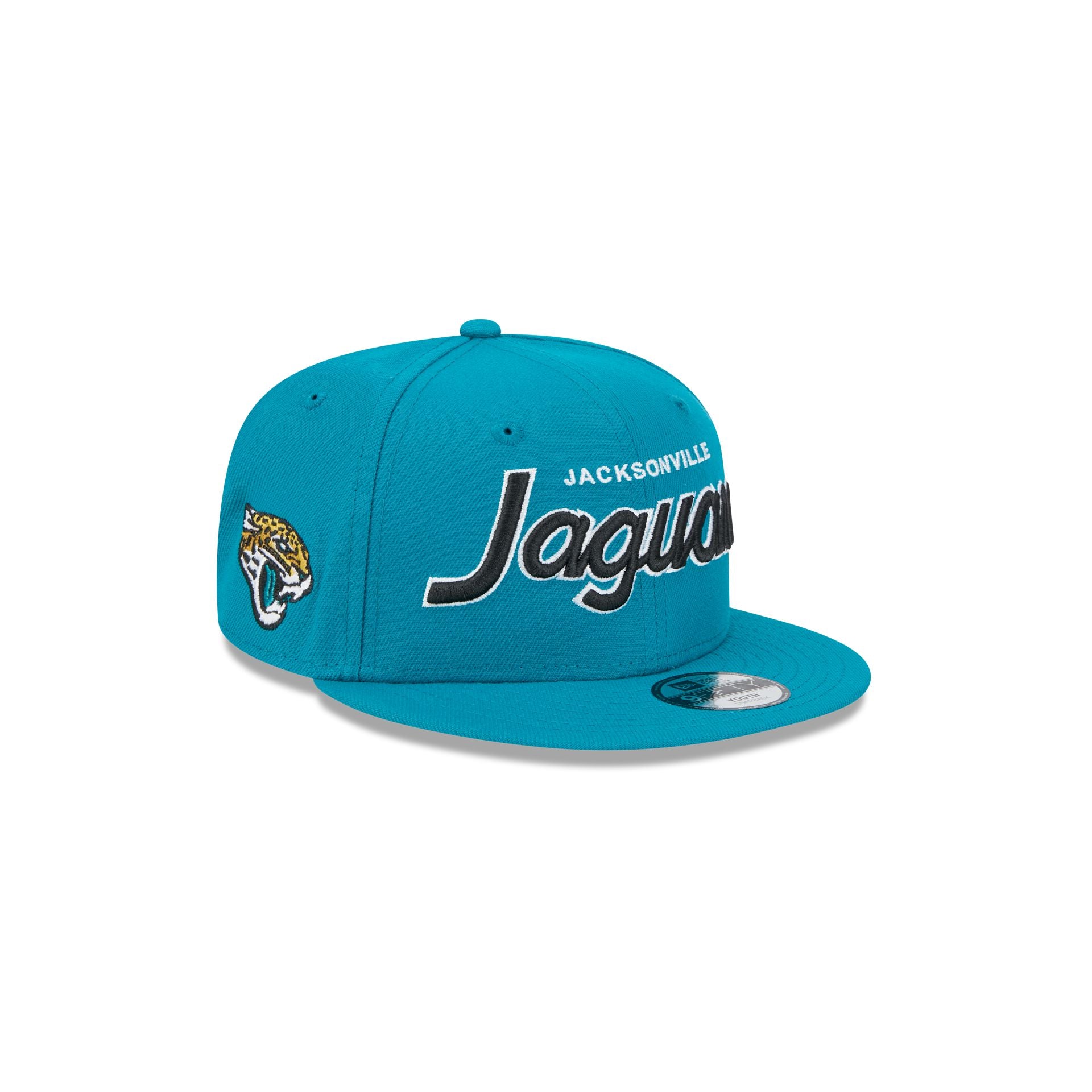 Jacksonville Jaguars Script Kids 9Fifty Snapback Hat