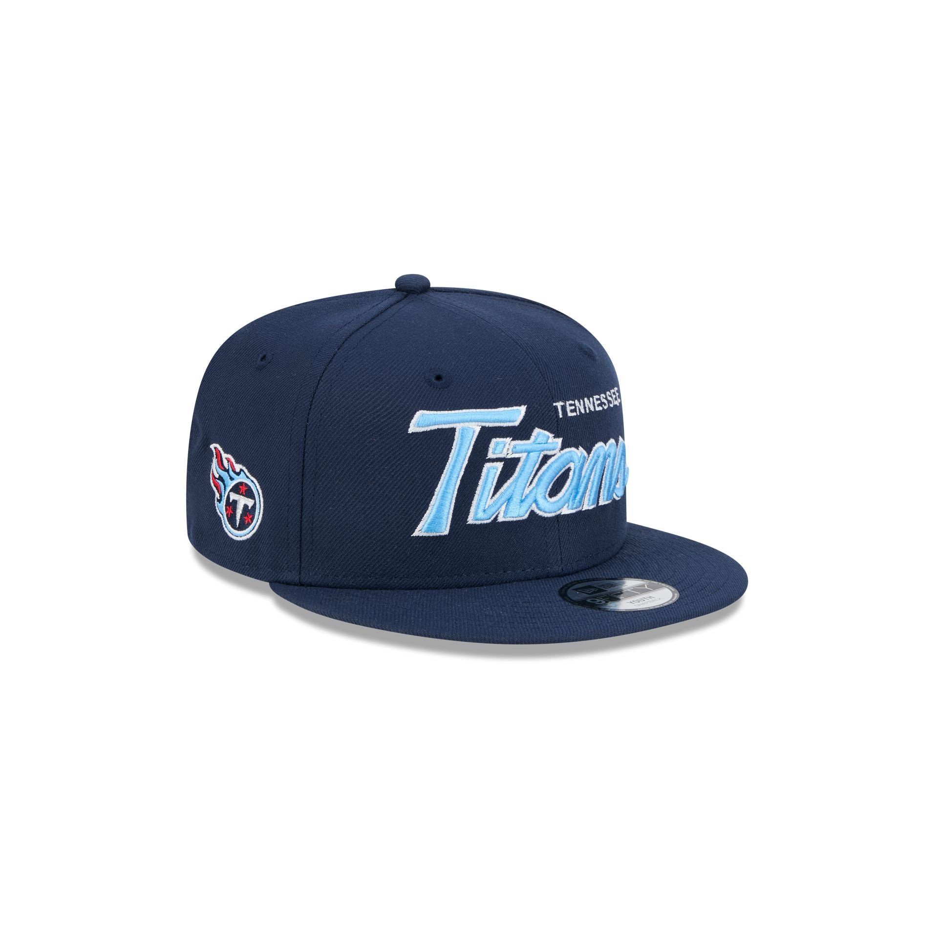 Tennessee Titans Script Kids 9Fifty Snapback Hat