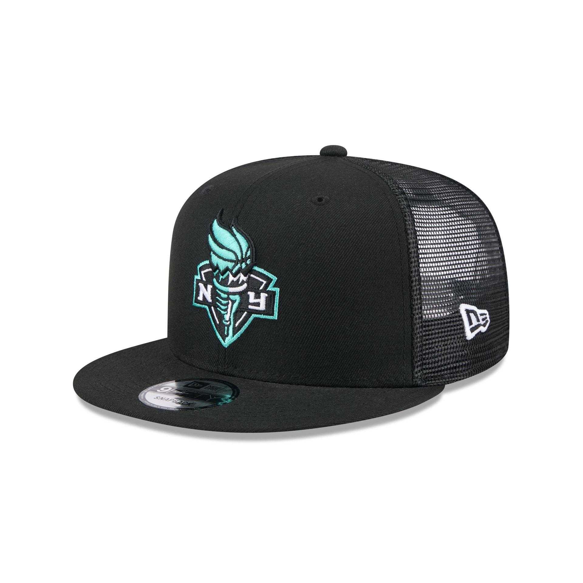 New York Liberty Black 9Fifty Trucker Hat