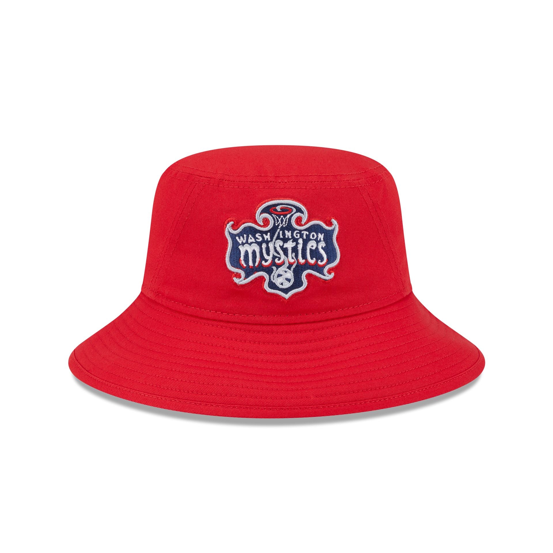Alternative view of Washington Mystics Red Bucket Hat Hat