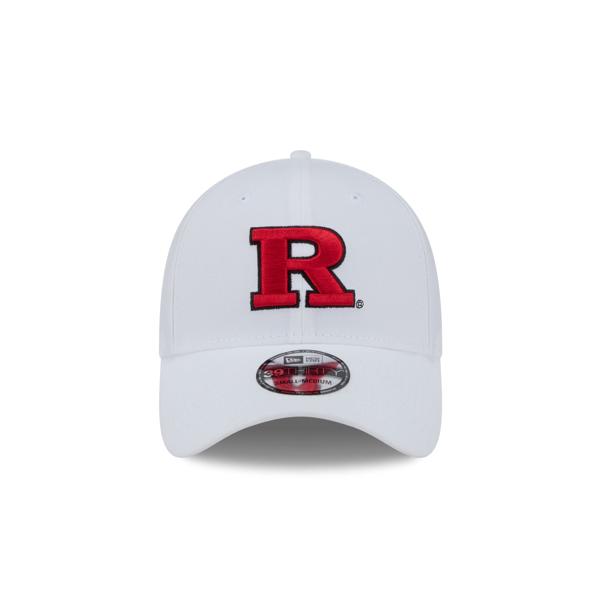 Alternative view of Rutgers Scarlet Knights Optic White 39Thirty Stretch Fit Hat