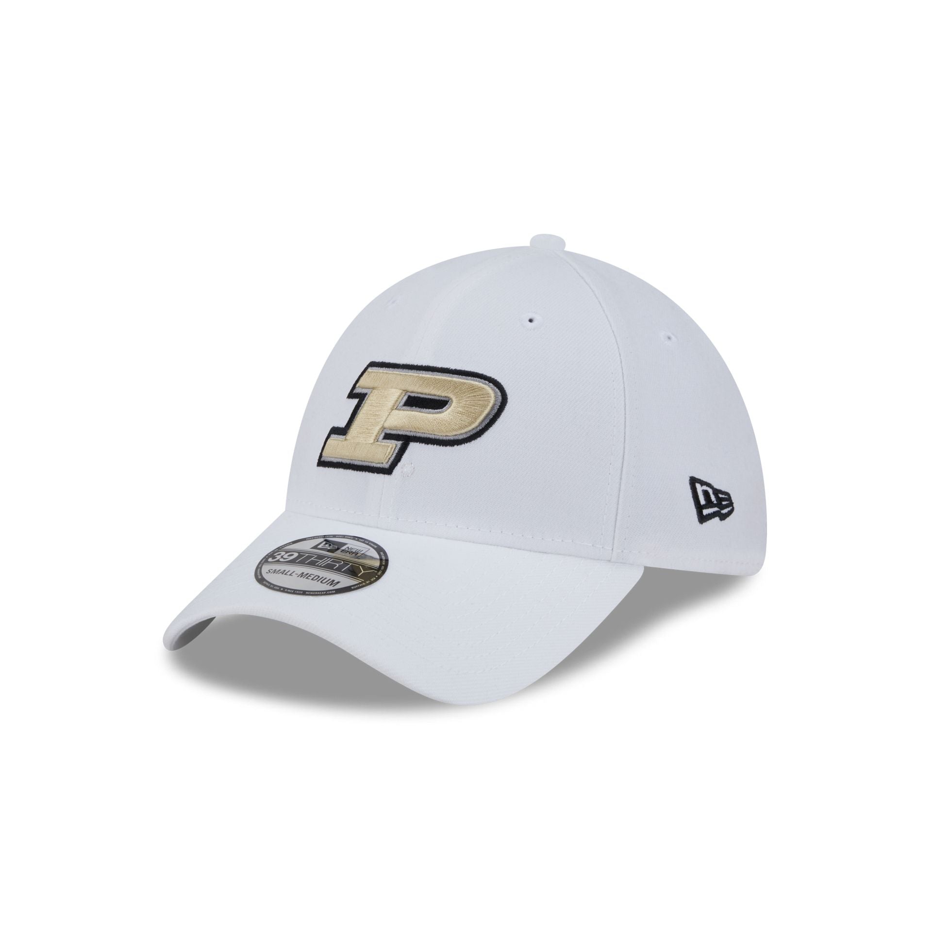 Purdue Boilermakers Optic White 39Thirty Stretch Fit Hat