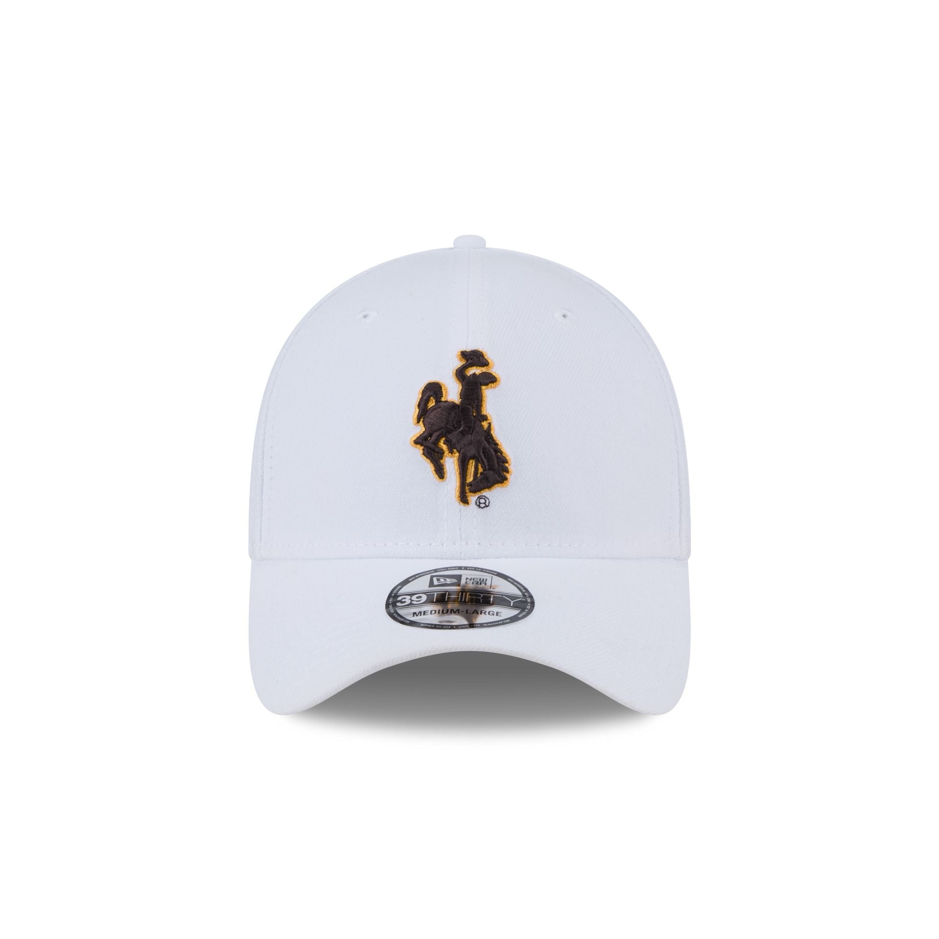 Alternative view of Wyoming Cowboys Optic White 39Thirty Stretch Fit Hat