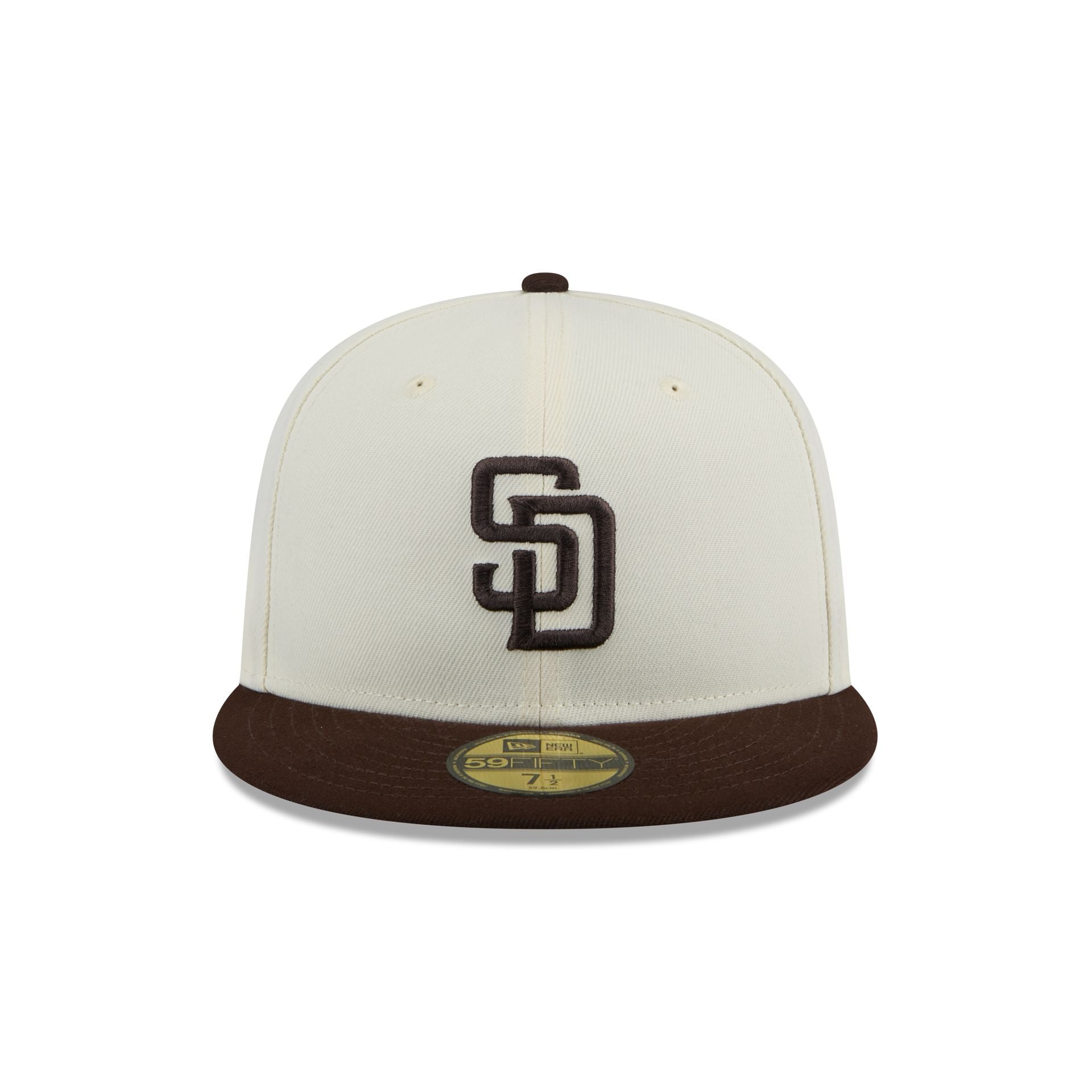 Alternative view of San Diego Padres Chrome 59Fifty Fitted Hat