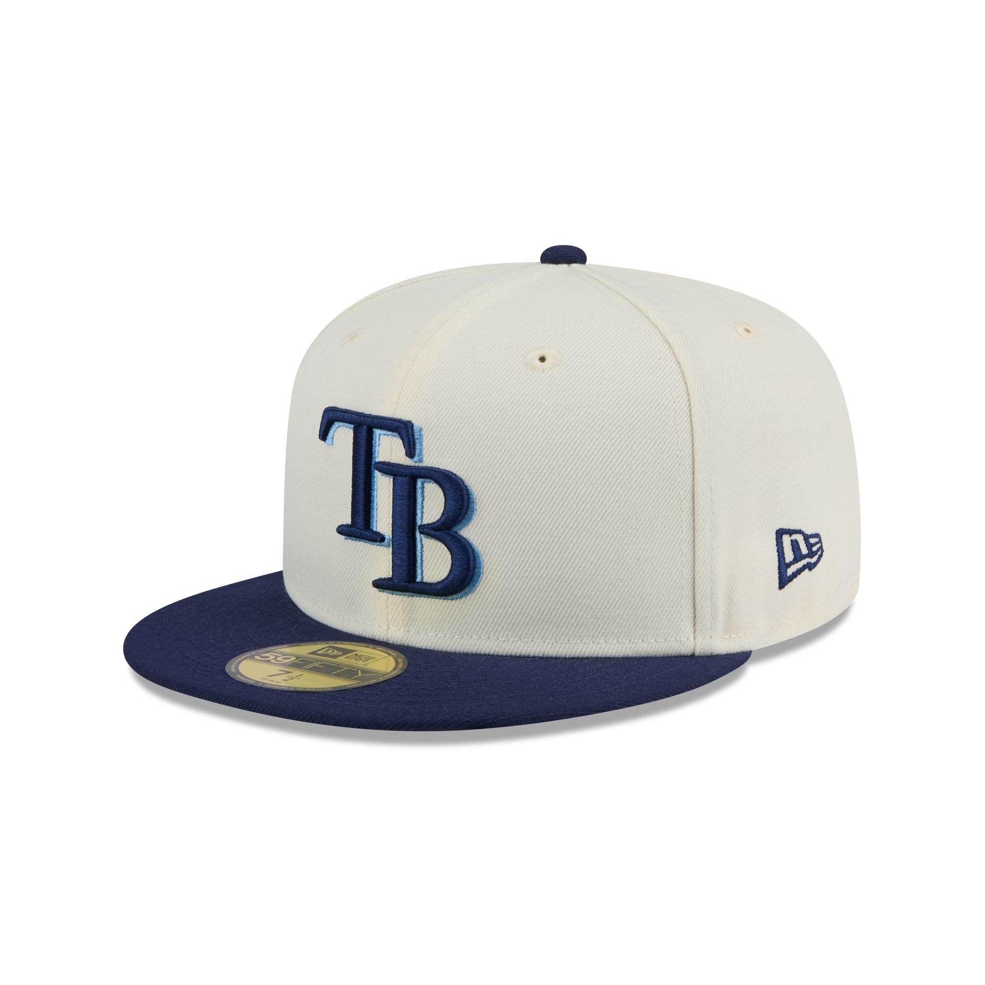 Tampa Bay Rays Chrome 59Fifty Fitted Hat