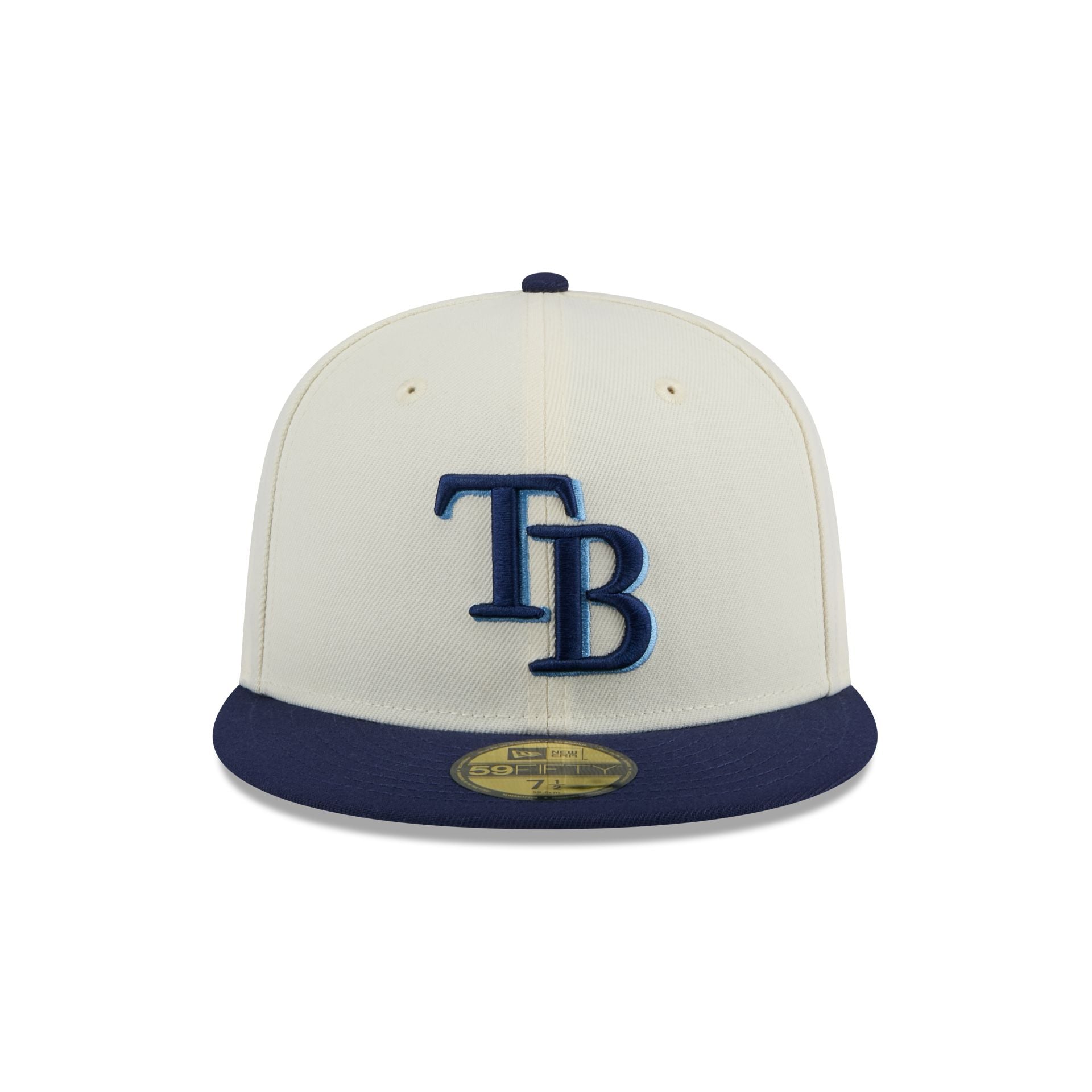 Alternative view of Tampa Bay Rays Chrome 59Fifty Fitted Hat