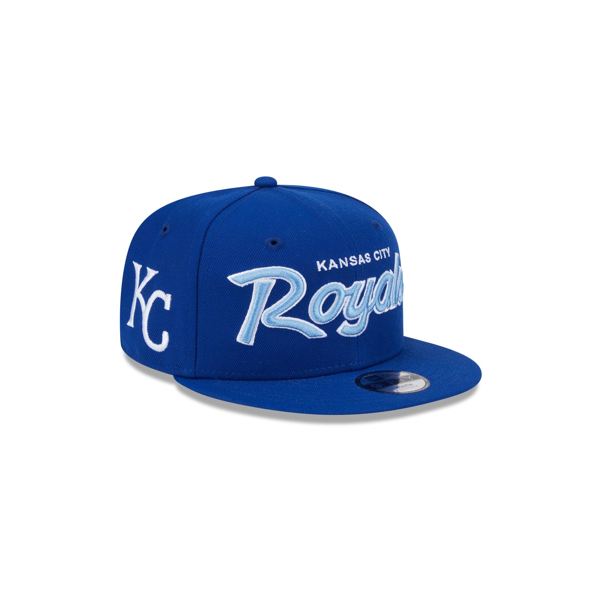 Kansas City Royals Script Kids 9Fifty Snapback Hat