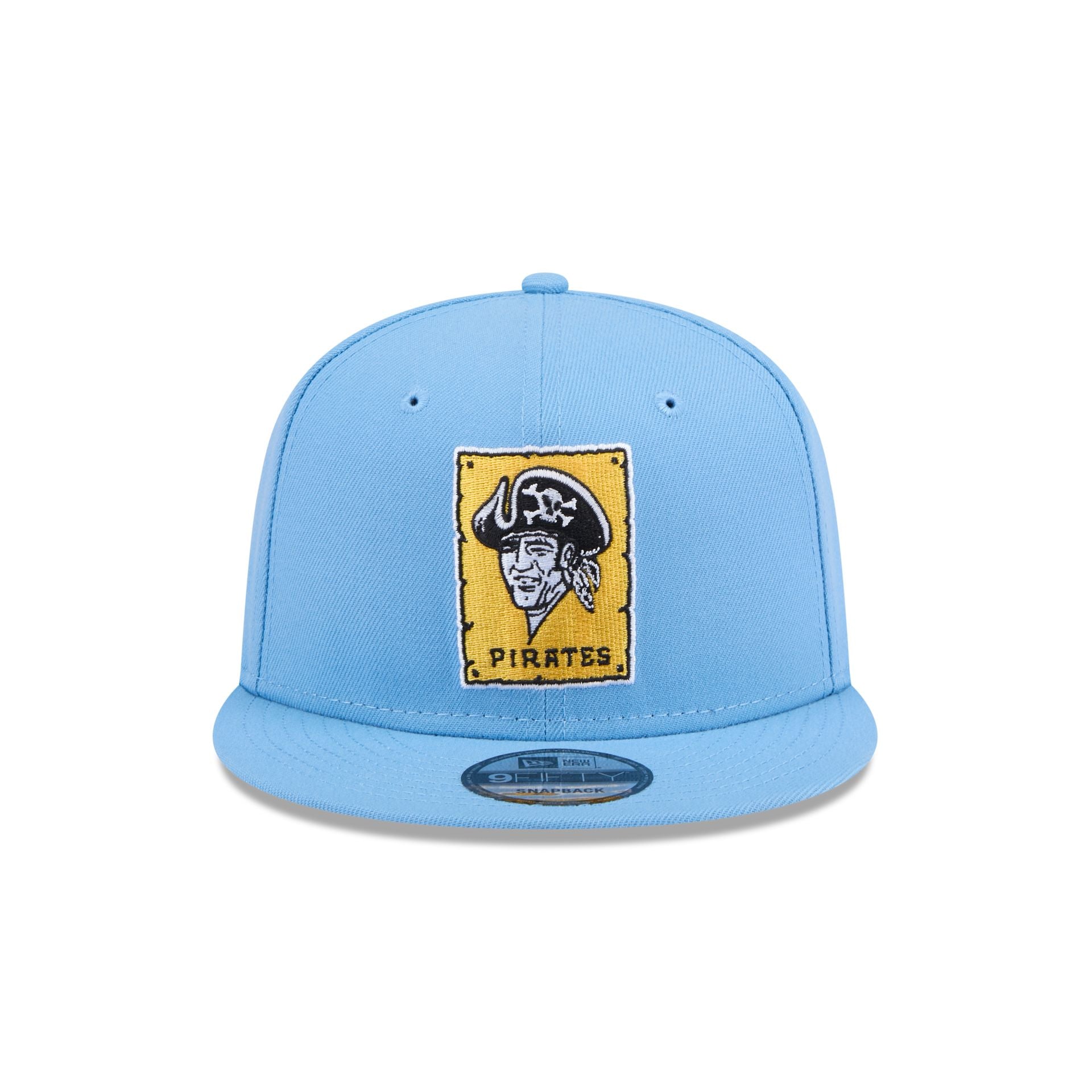 Alternative view of Pittsburgh Pirates Sky Blue 9Fifty Snapback Hat
