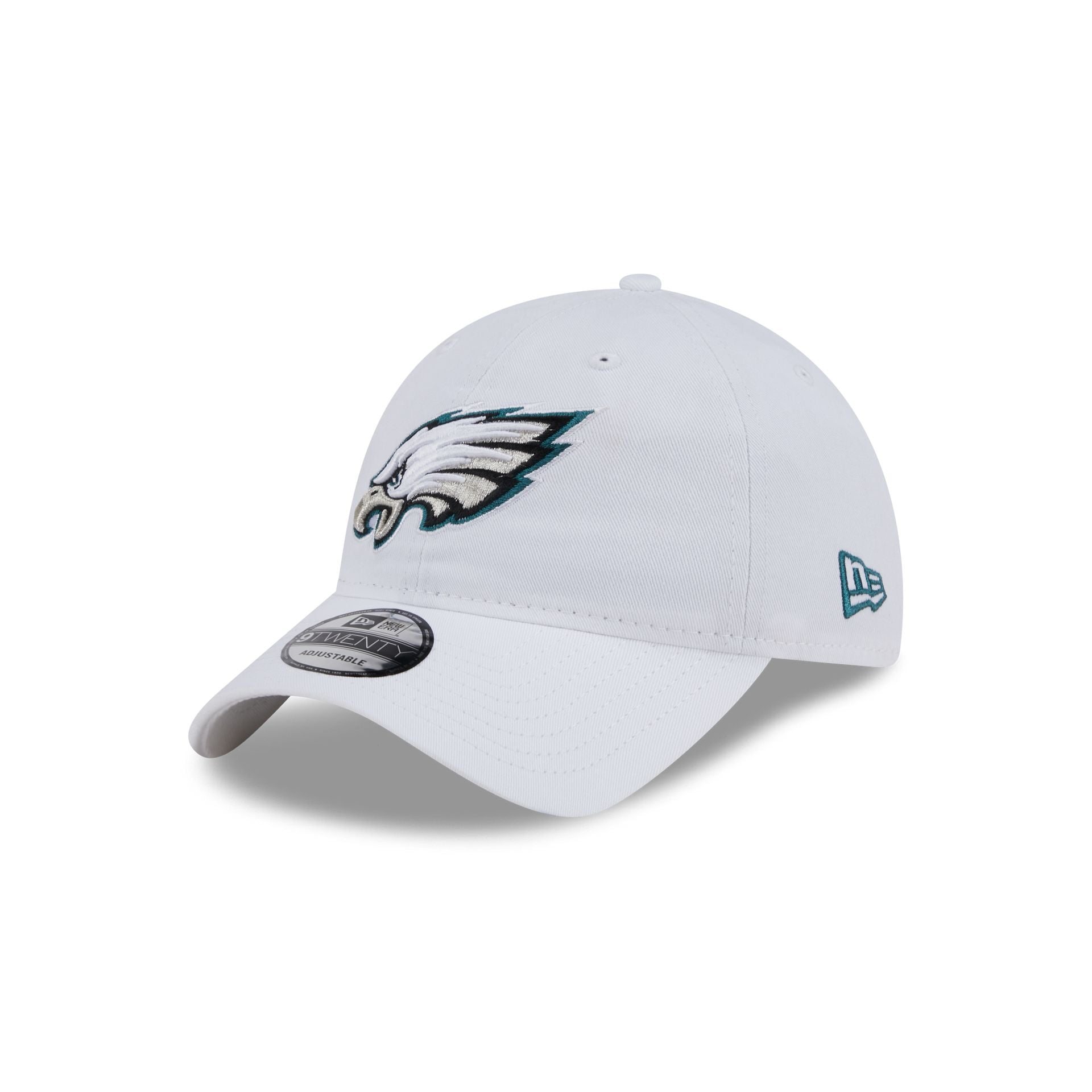 Philadelphia Eagles White 9Twenty Adjustable Hat