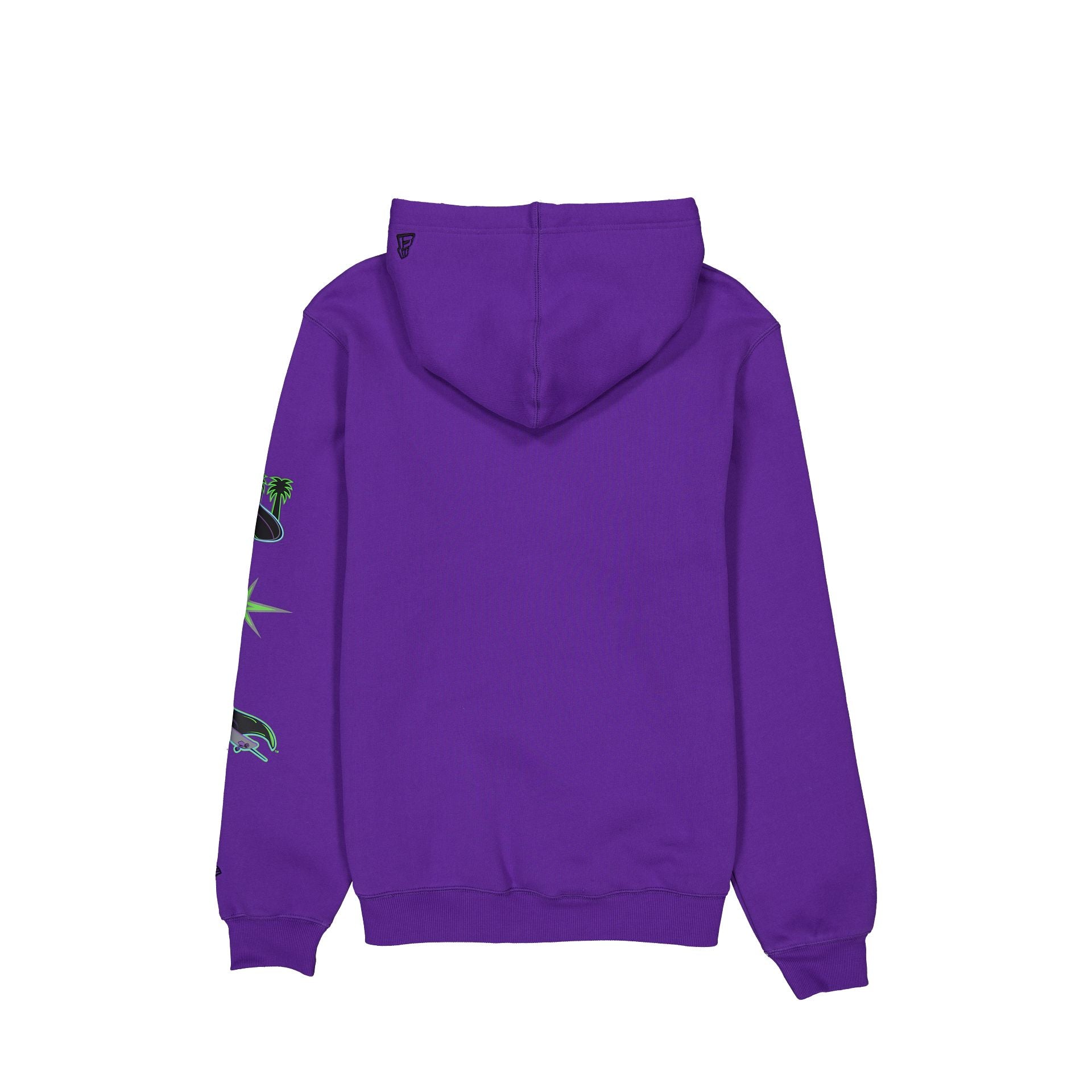 Alternative view of Tampa Bay Rays City Connect Purple Hoodie