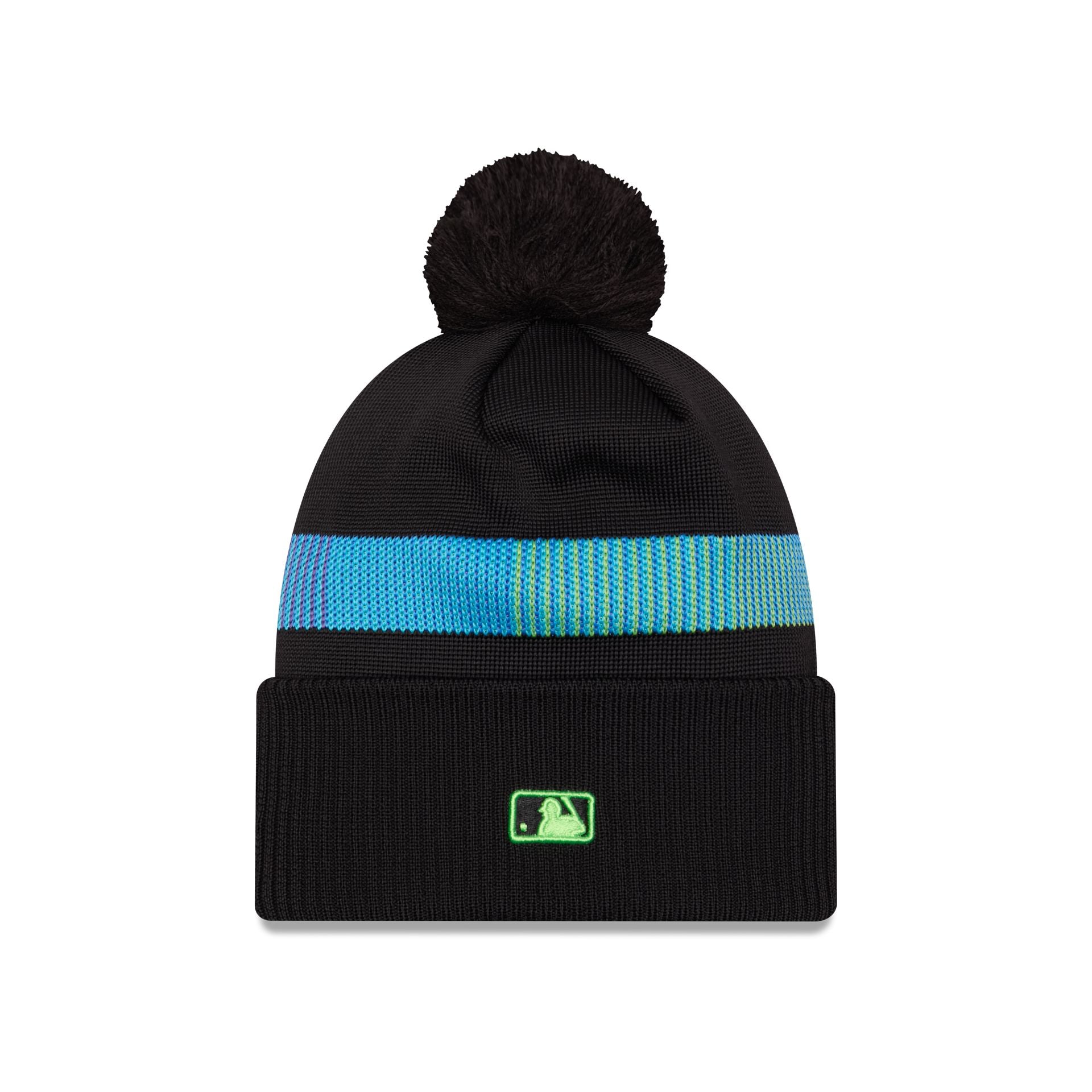 Alternative view of Tampa Bay Rays City Connect Pom Knit Hat