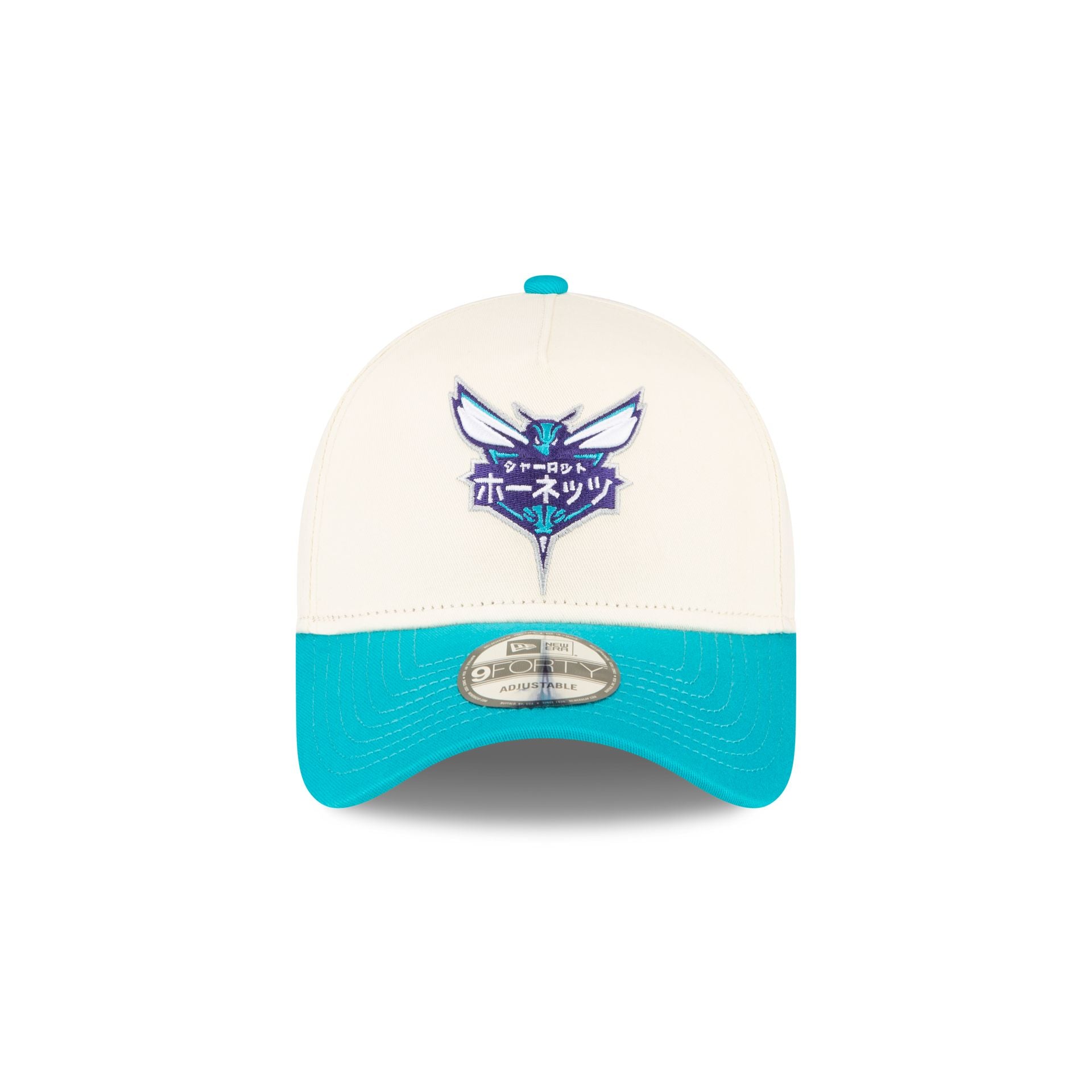 Alternative view of Hyperfly Katakana X Charlotte Hornets 9Forty A-Frame Snapback Hat