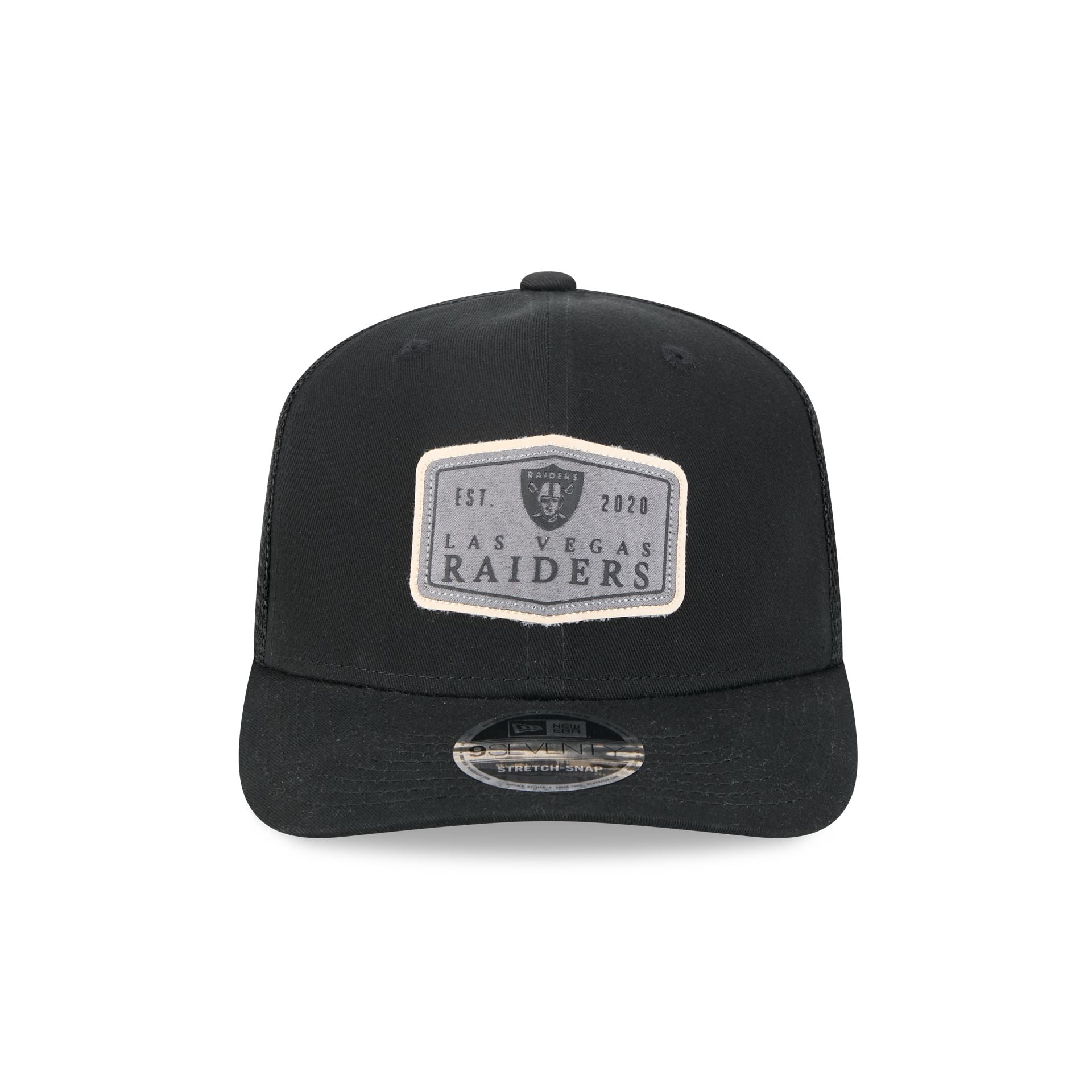 Alternative view of Las Vegas Raiders Labeled 9Seventy Stretch-Snap Hat
