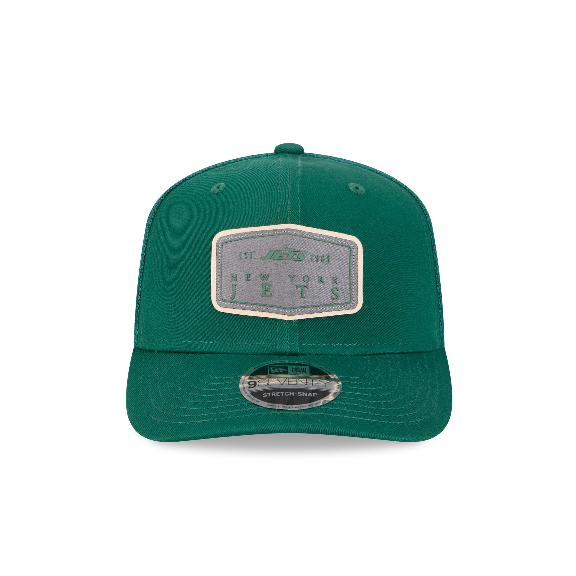 Alternative view of New York Jets Labeled 9Seventy Stretch-Snap Hat