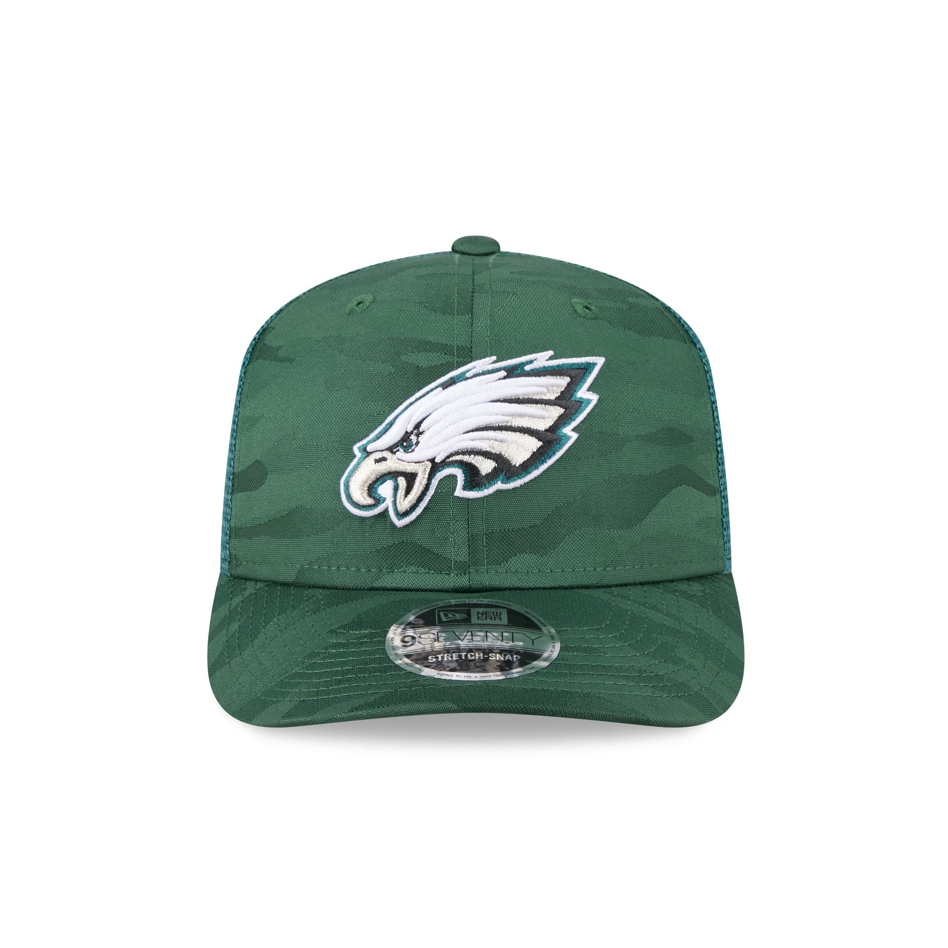 Alternative view of Philadelphia Eagles Camo 9Seventy Trucker Stretch-Snap Hat