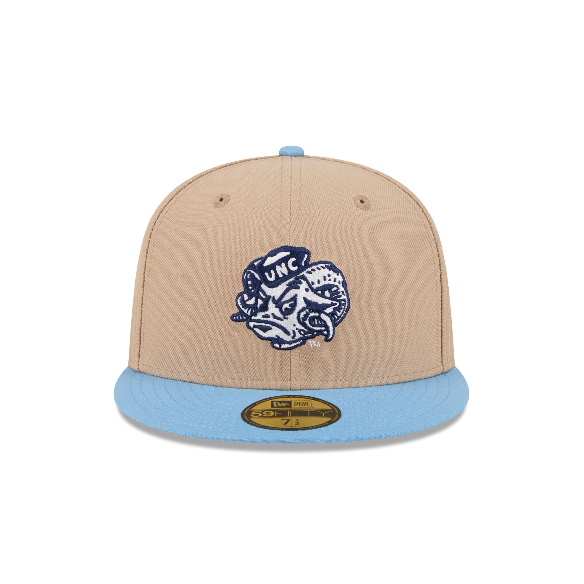 Alternative view of North Carolina Tar Heels Camel College Vault 59Fifty Fitted Hat