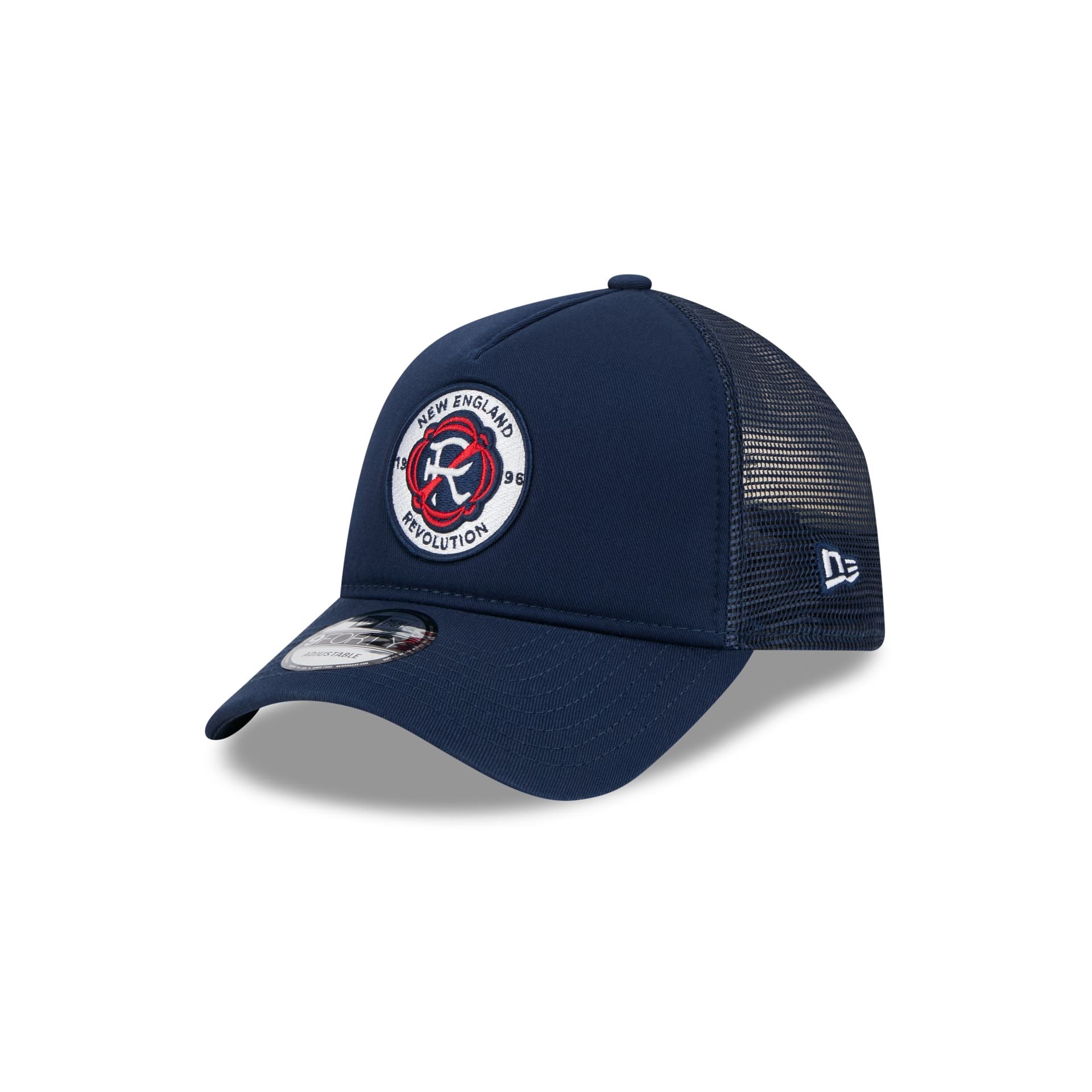 New England Revolution Team 9Forty A-Frame Snapback Hat