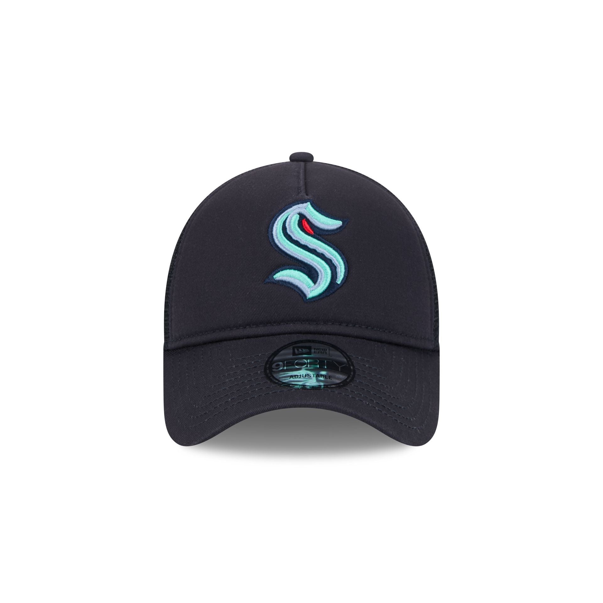Alternative view of Seattle Kraken 9Forty A-Frame Trucker Hat