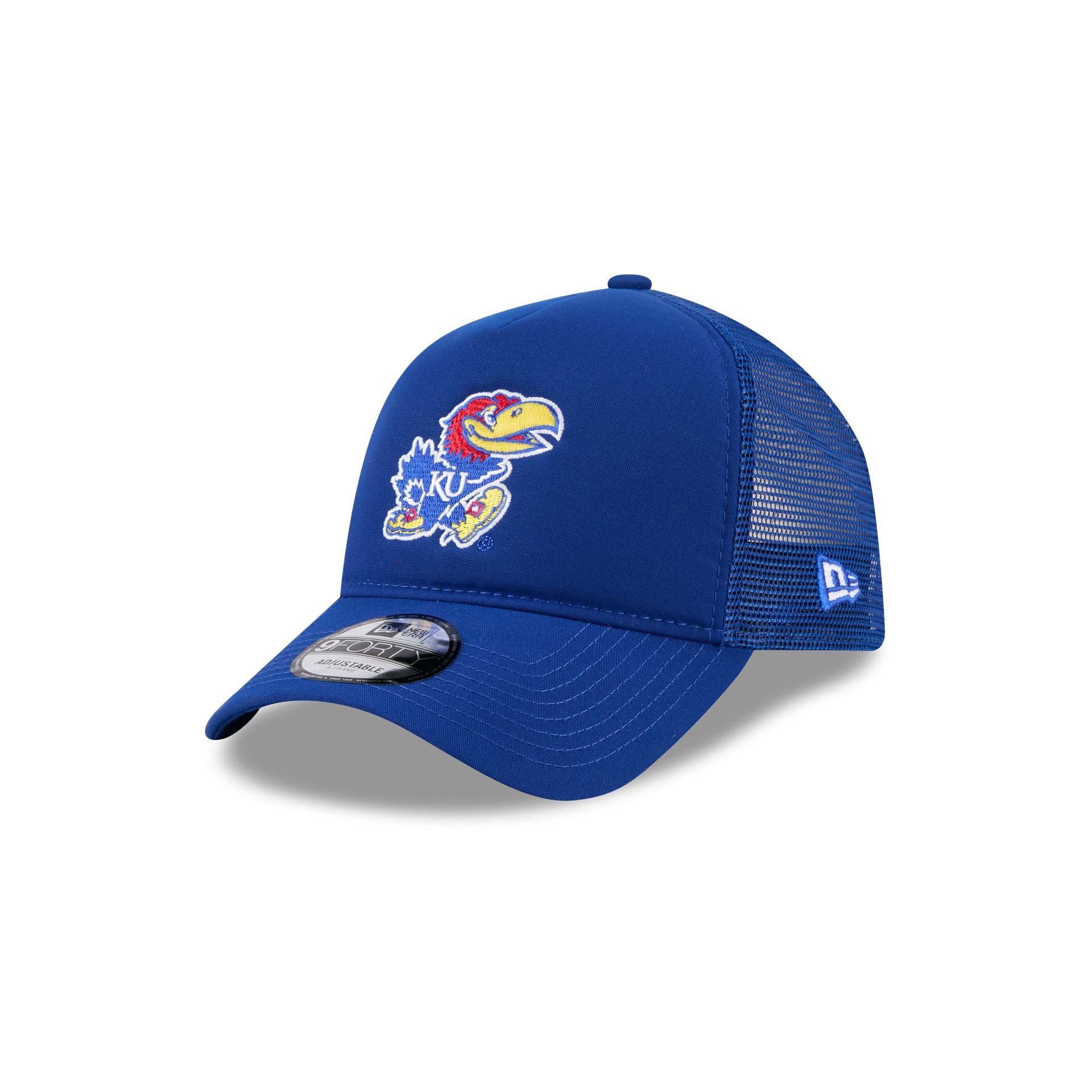 Kansas Jayhawks Go-To 9Forty A-Frame Trucker Hat
