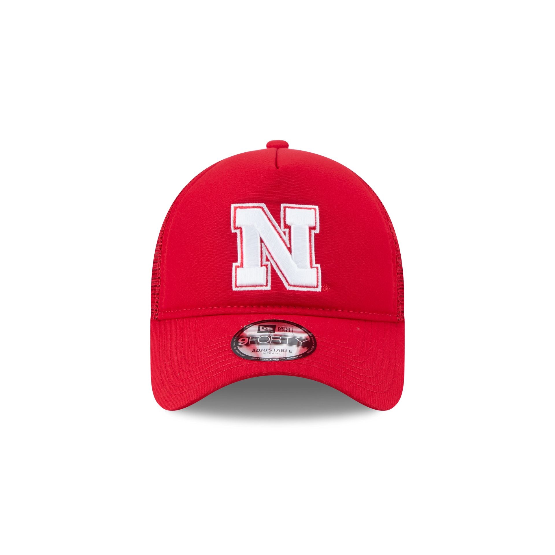 Alternative view of Nebraska Cornhuskers Go-To 9Forty A-Frame Trucker Hat