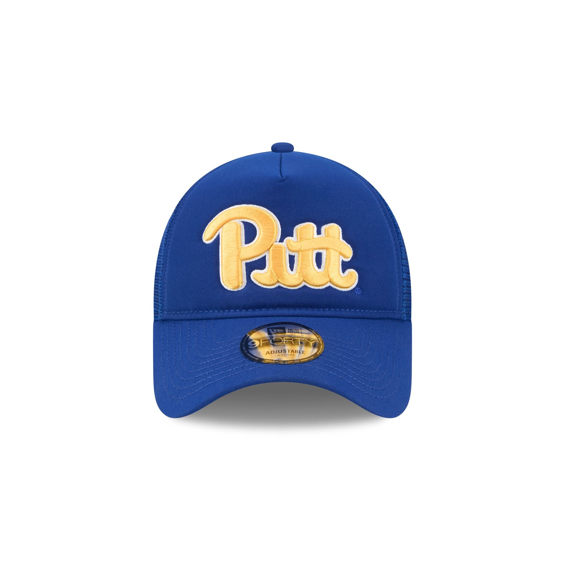 Alternative view of Pittsburgh Panthers Go-To 9Forty A-Frame Trucker Hat