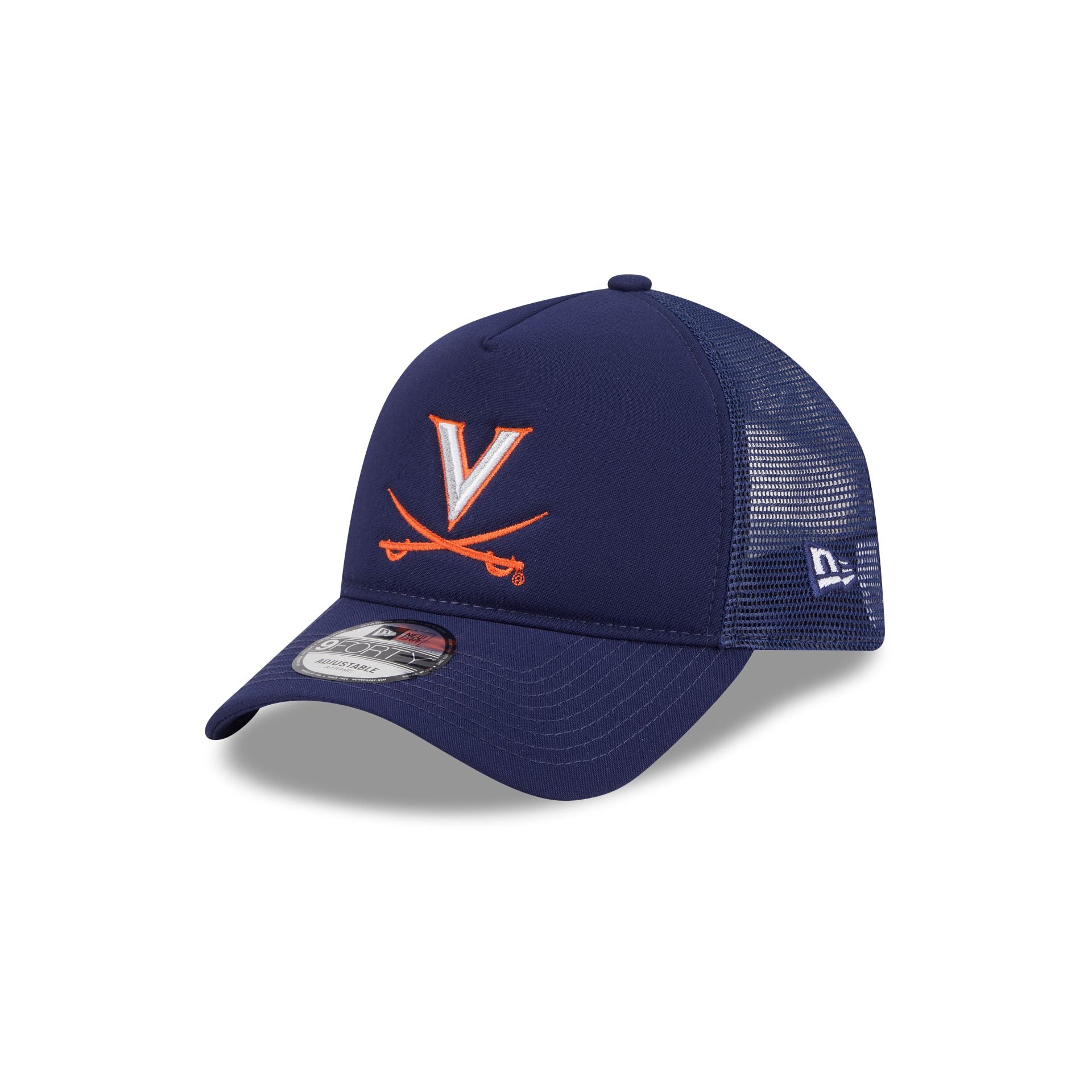 Virginia Cavaliers Go-To 9Forty A-Frame Trucker Hat
