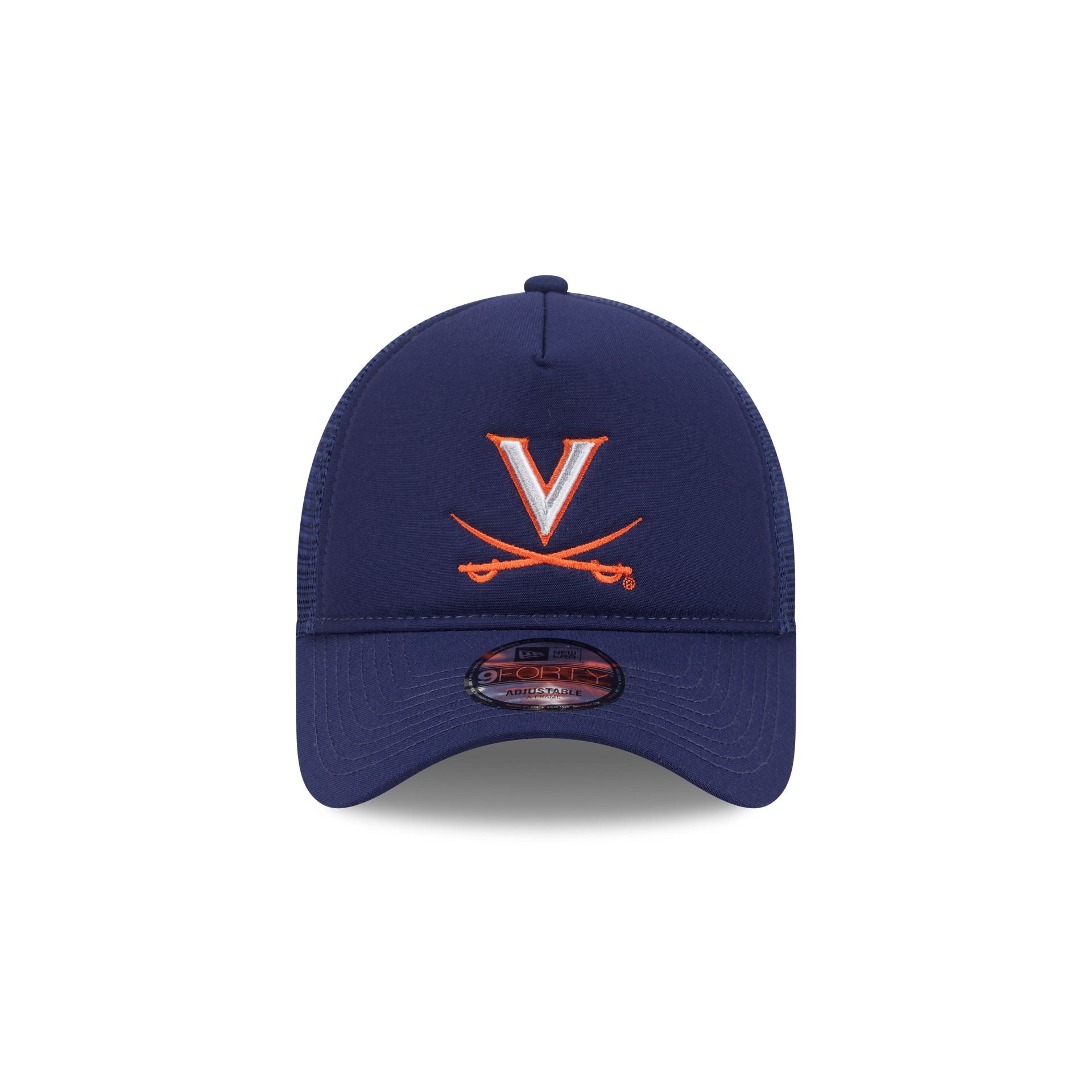 Alternative view of Virginia Cavaliers Go-To 9Forty A-Frame Trucker Hat
