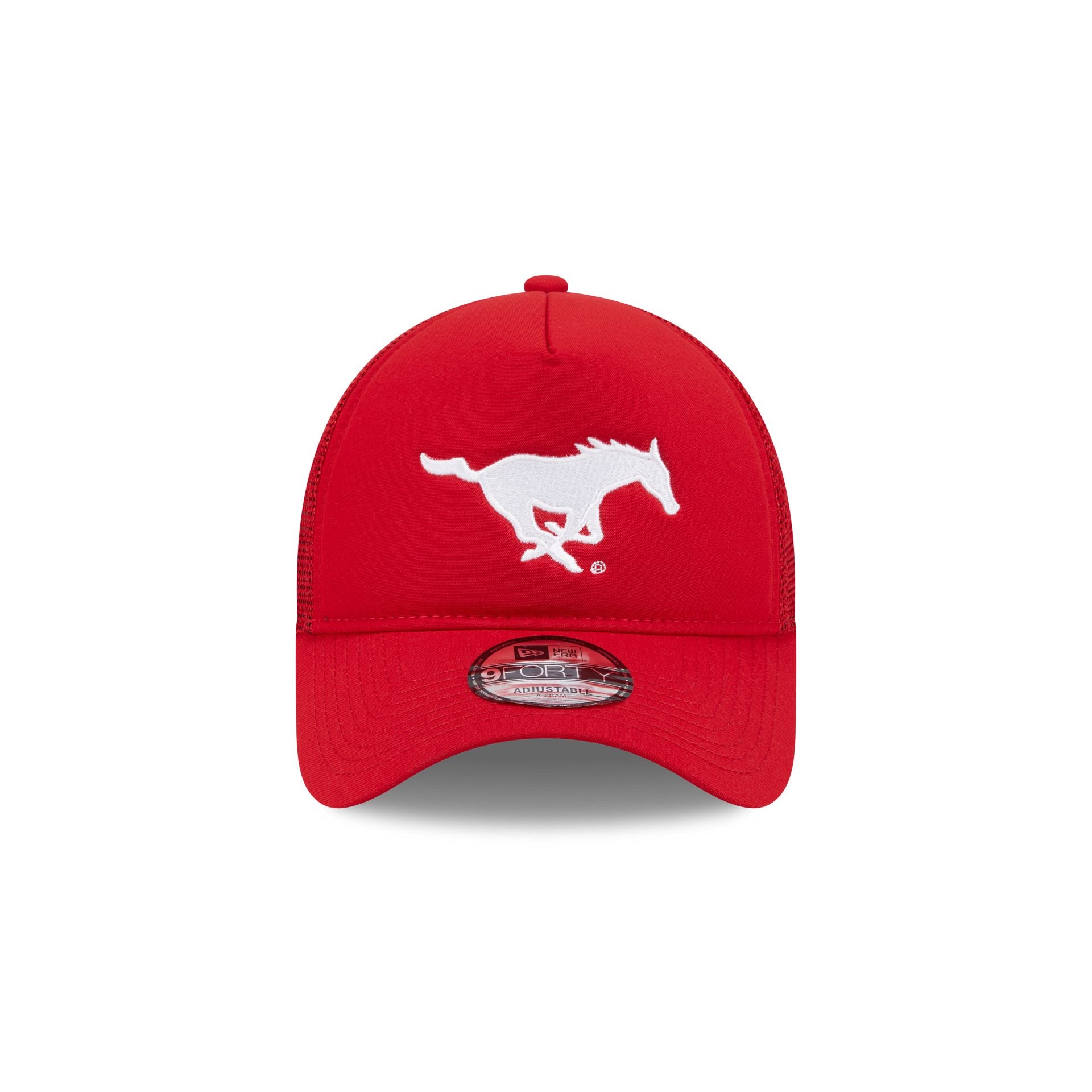 Alternative view of Southern Methodist Mustangs Go-To 9Forty A-Frame Trucker Hat