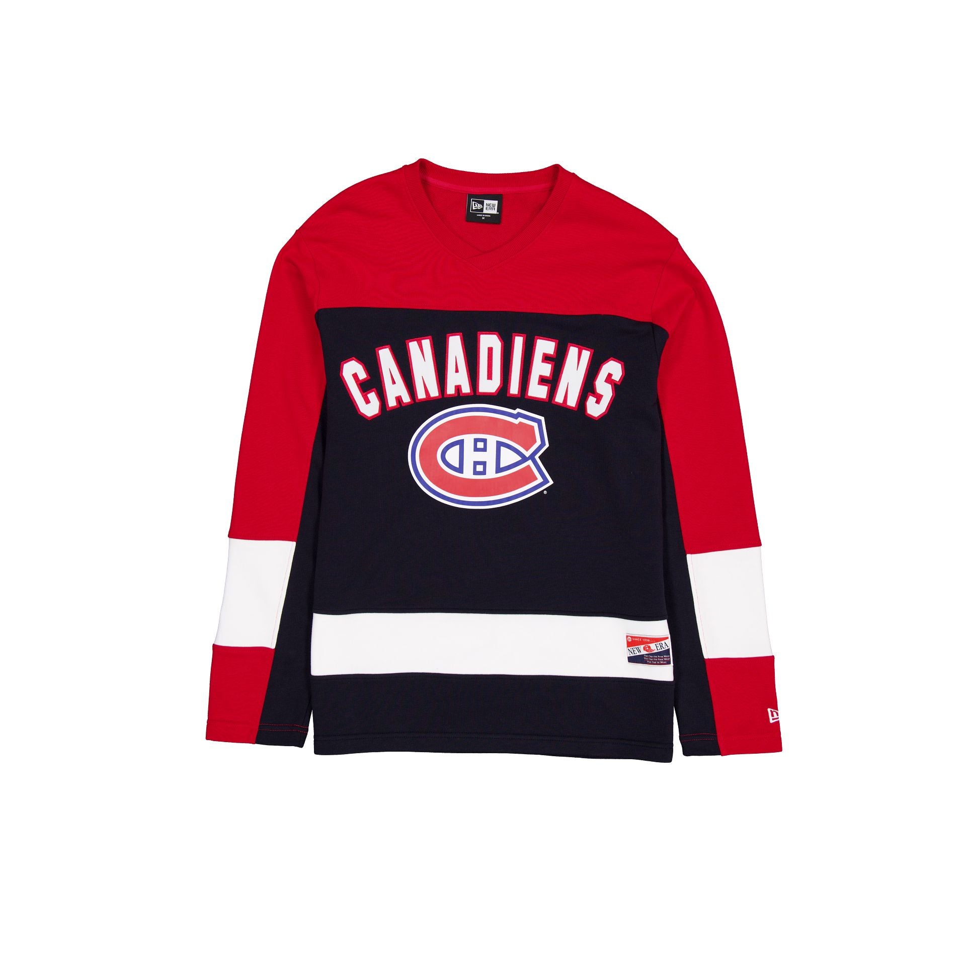 Montreal Canadiens Throwback Long Sleeve T-Shirt