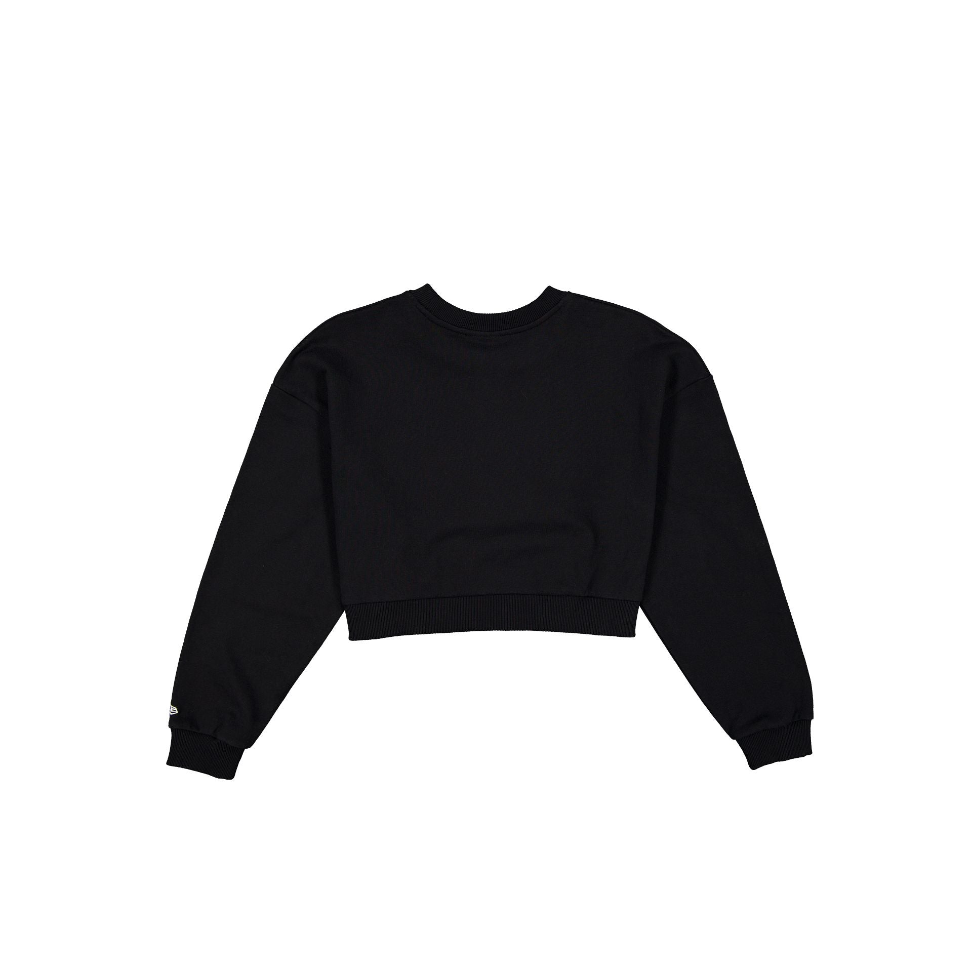 Alternative view of New York Yankees Women's Cropped Black Crewneck