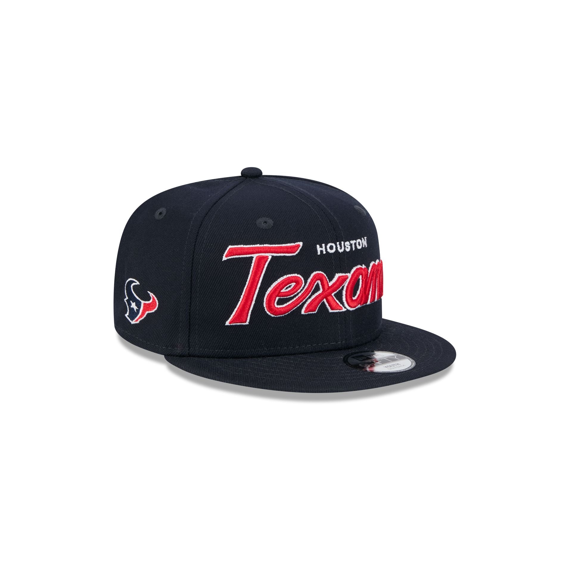 Houston Texans Script Kids 9Fifty Snapback Hat