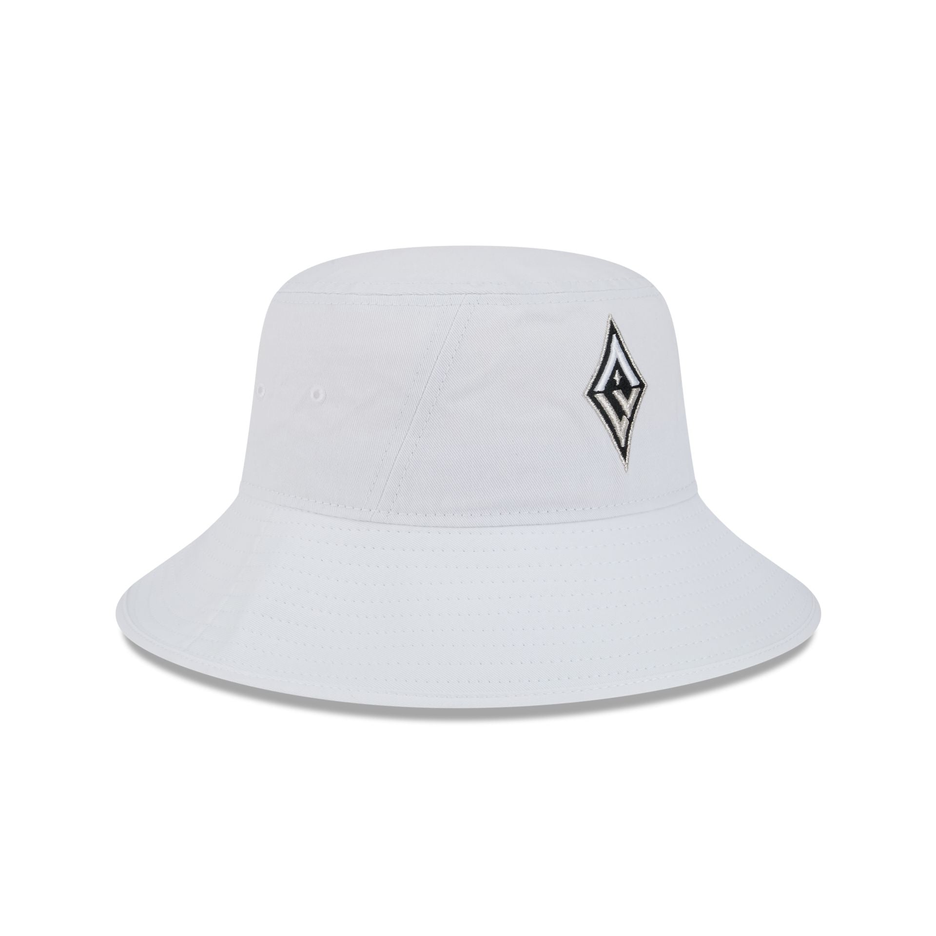 Alternative view of Las Vegas Aces Optic White Bucket Hat
