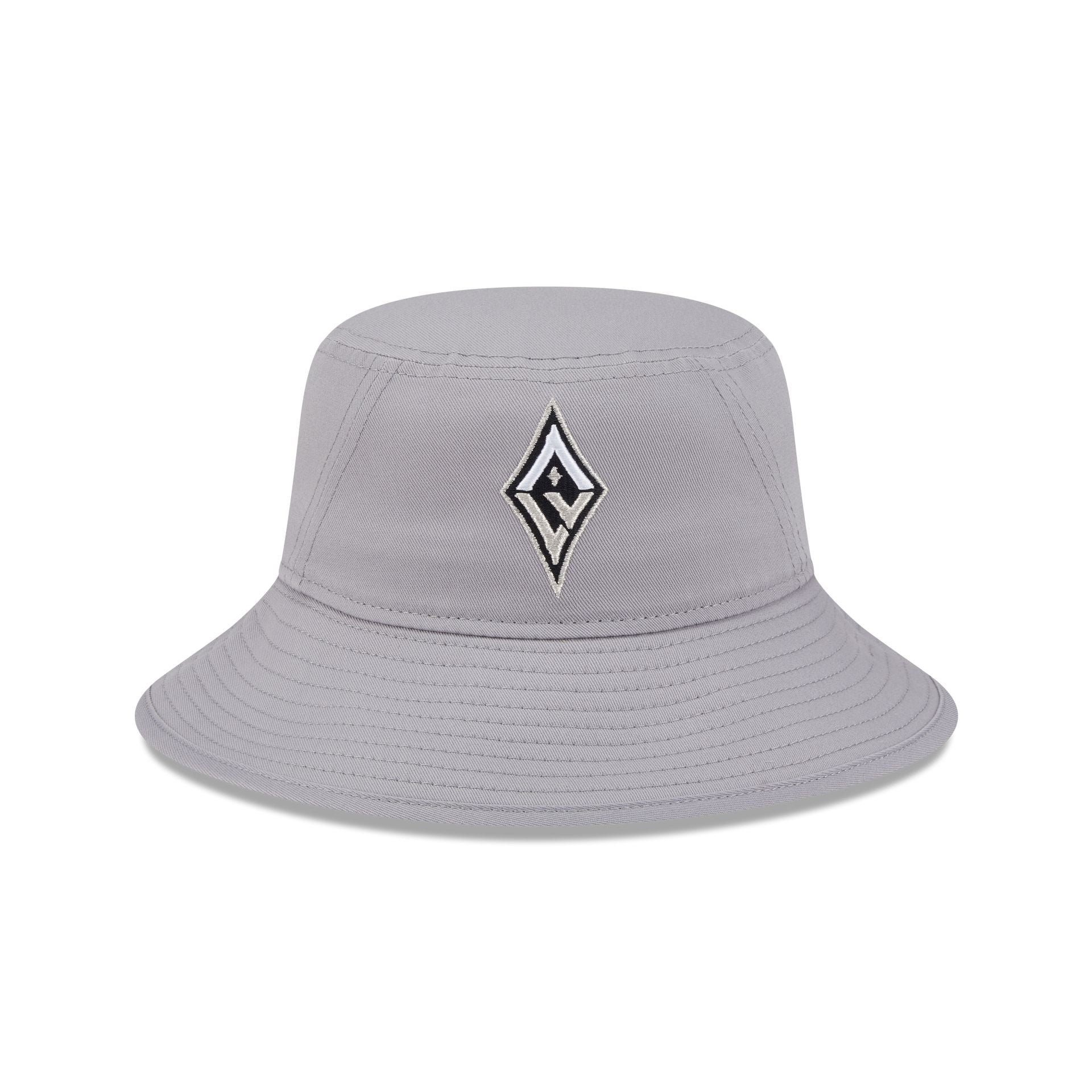 Alternative view of Las Vegas Aces Gray Bucket Hat Hat