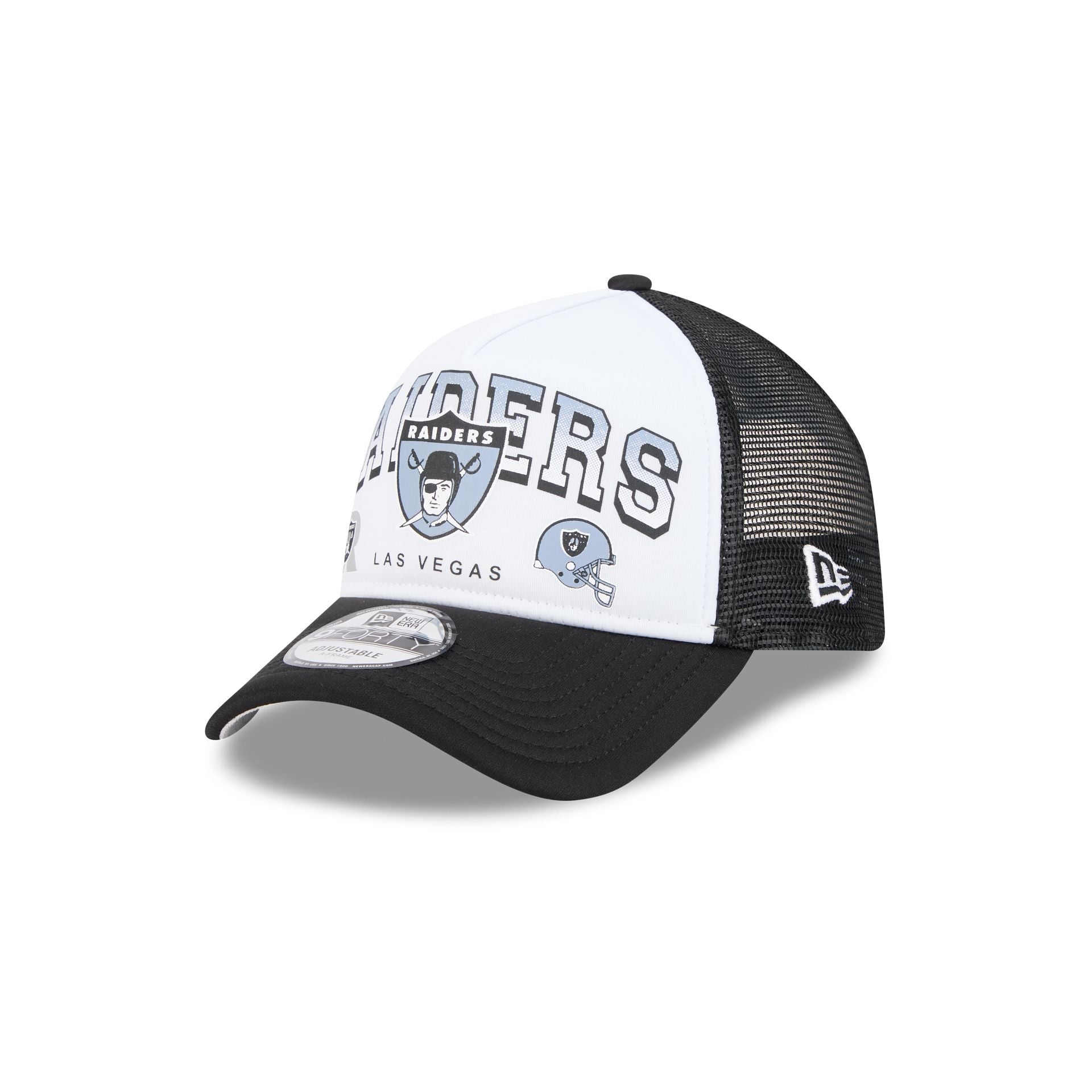 Las Vegas Raiders Sport Classics 9Forty A-Frame Trucker Hat