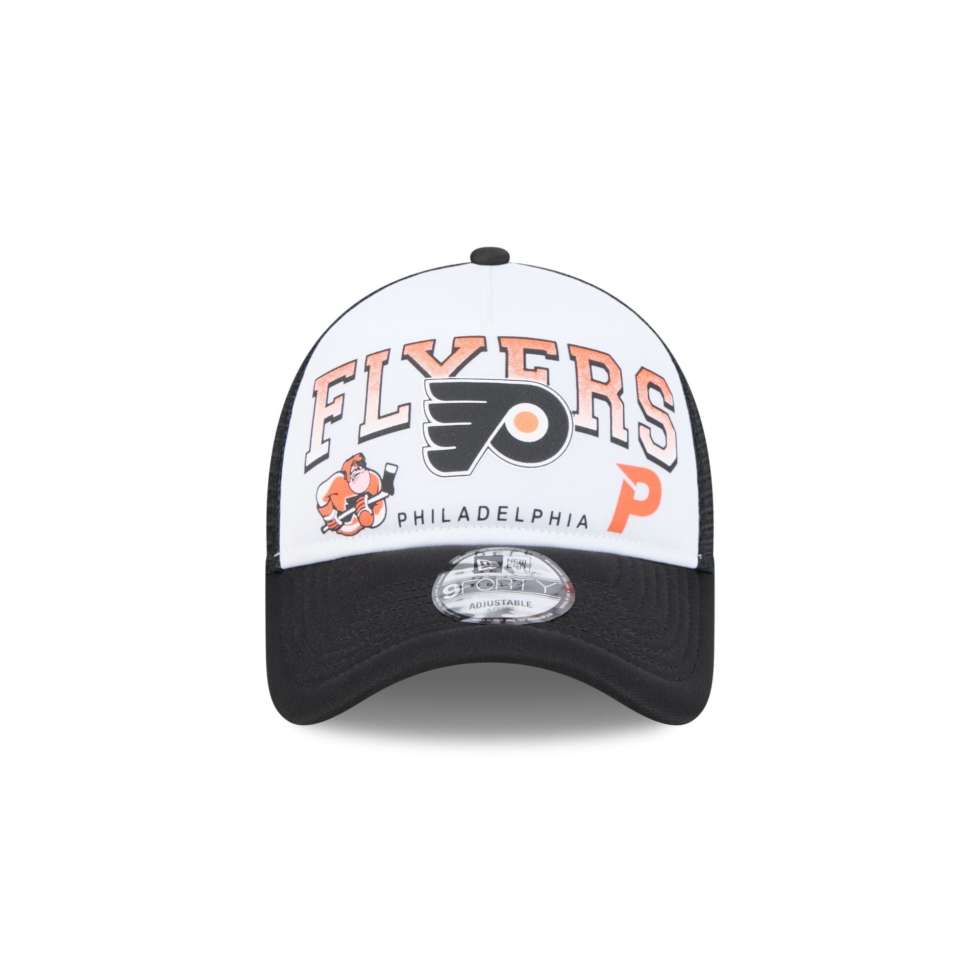 Alternative view of Philadelphia Flyers Sport Classics 9Forty A-Frame Trucker Hat