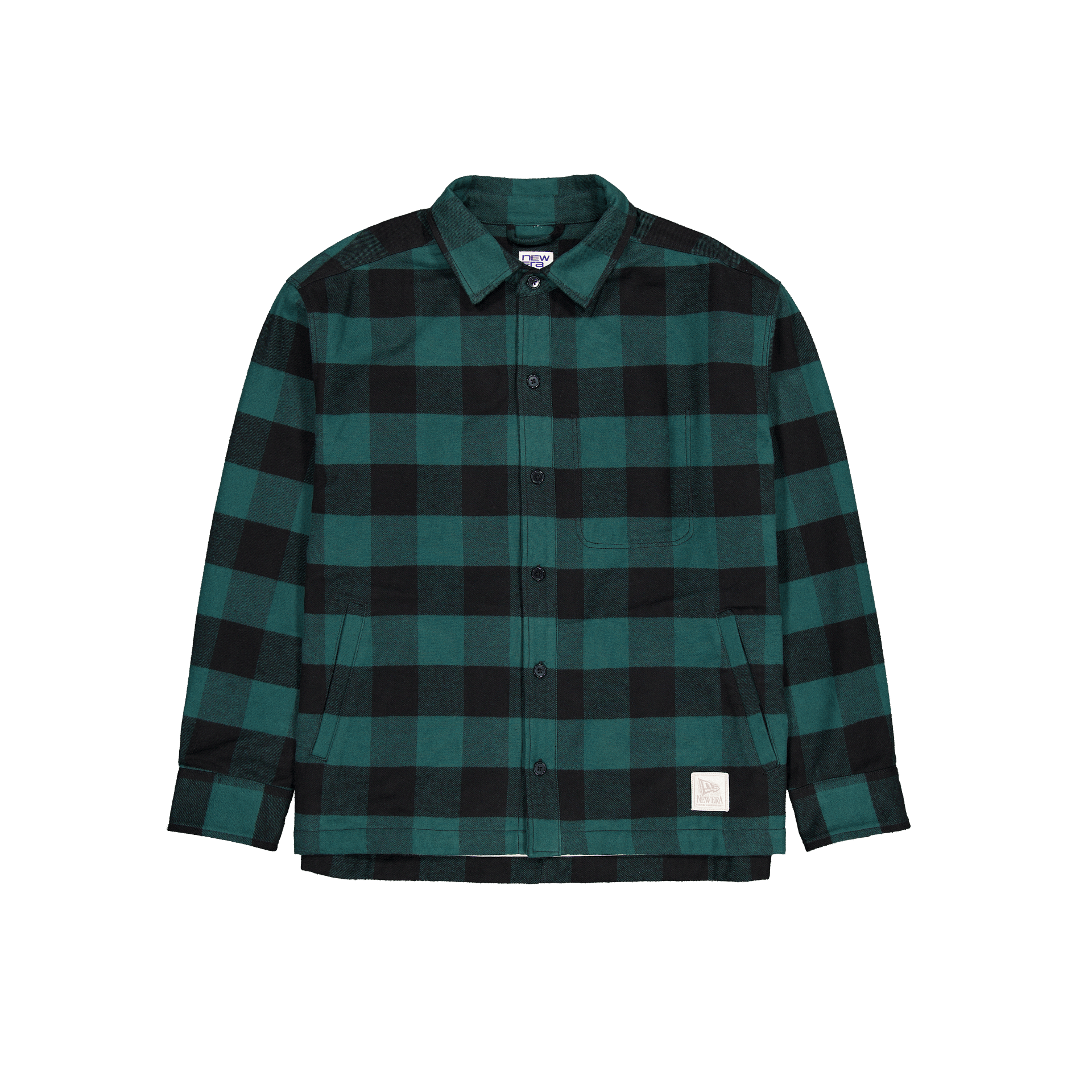 Alternative view of Lumber Plaid Kelly Green Shirt Jacket
