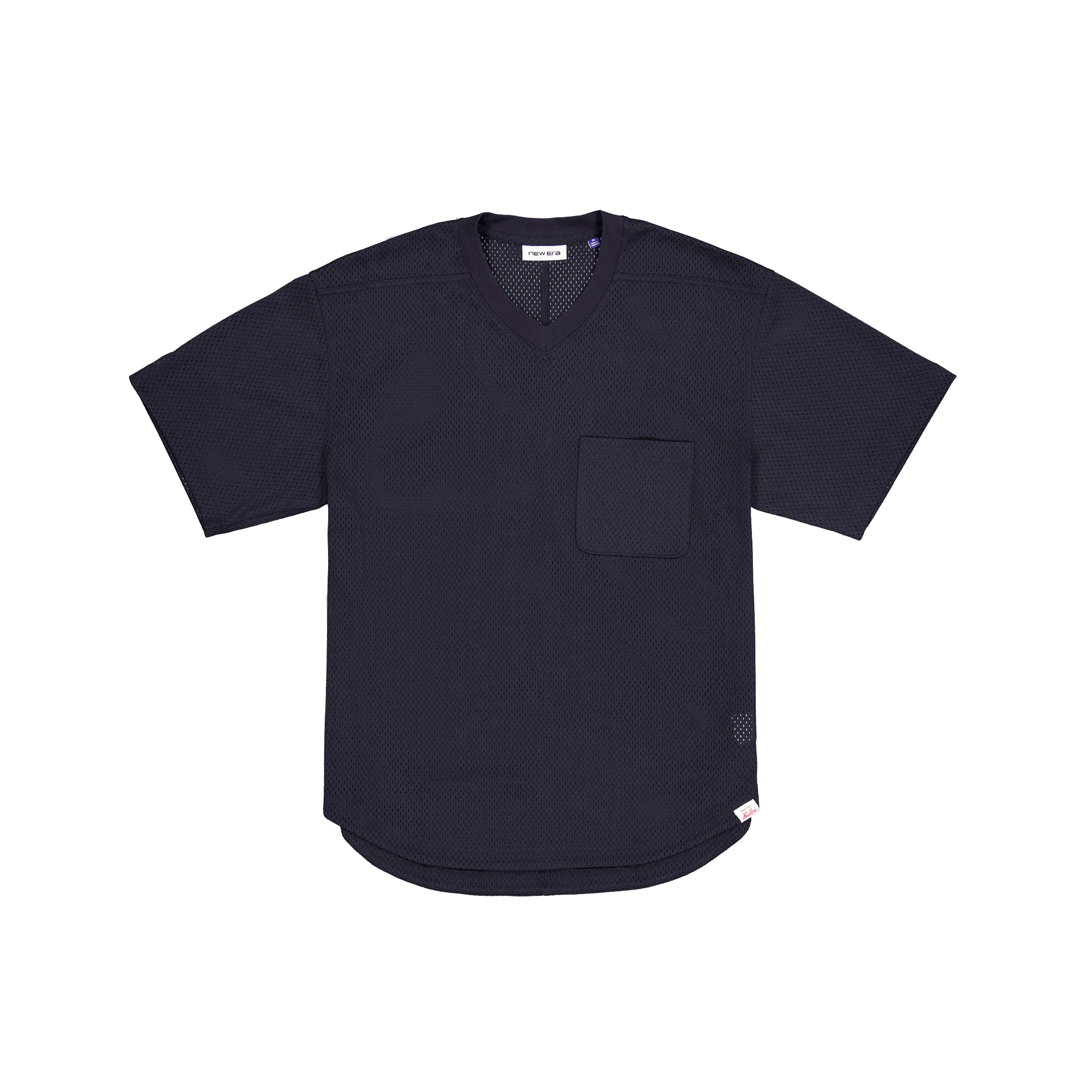 Alternative view of Orchard Navy V-Neck Pullover Jersey