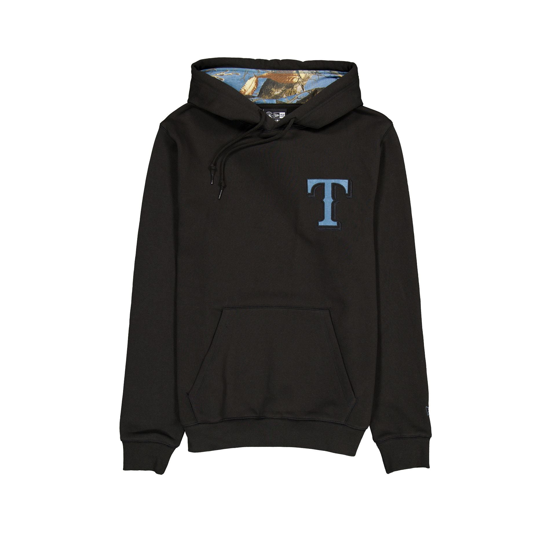 Alternative view of Texas Rangers Black Realtree Hoodie