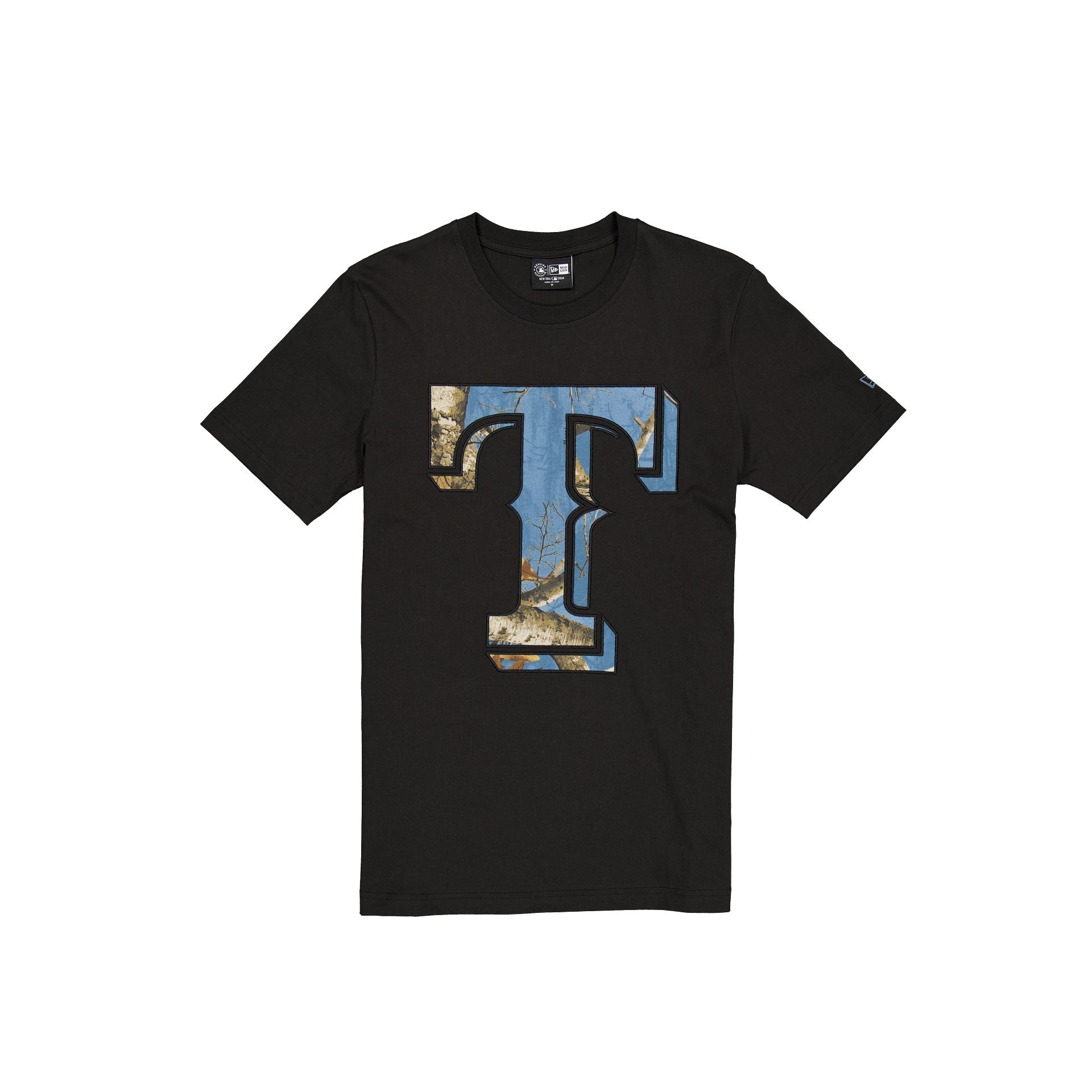 Alternative view of Texas Rangers Black Realtree T-Shirt