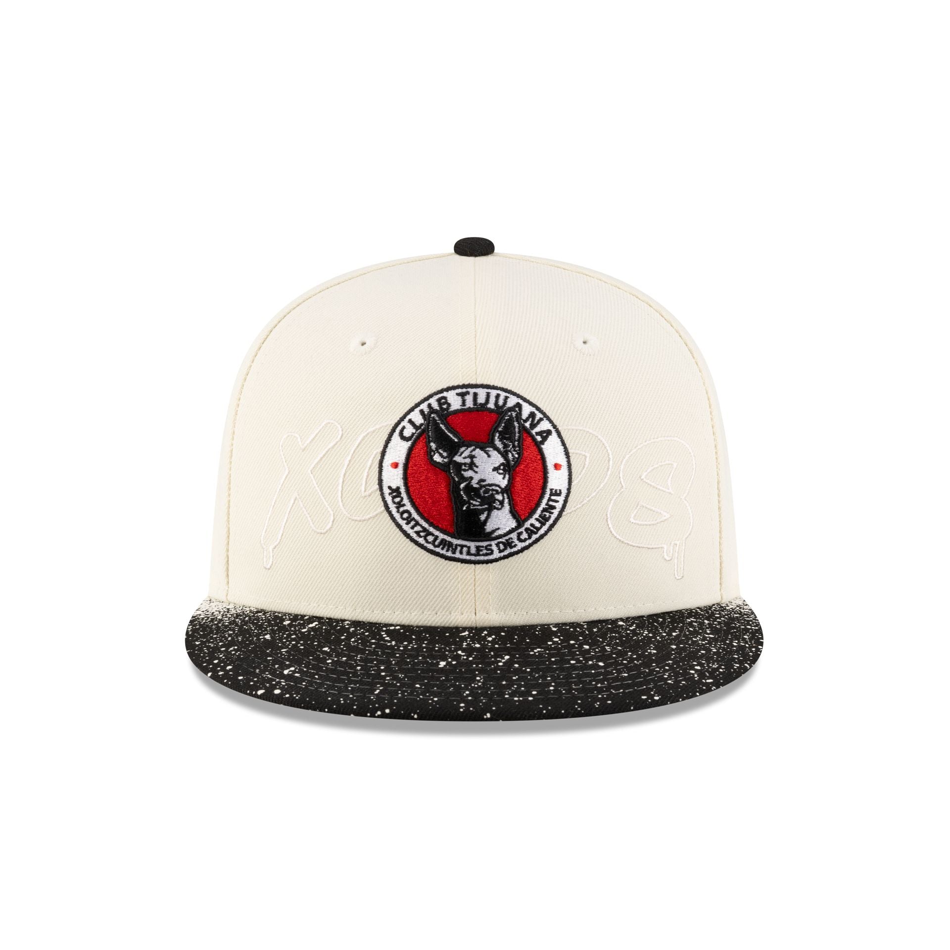 Alternative view of Xolos Splattered Visor 59Fifty Fitted Hat