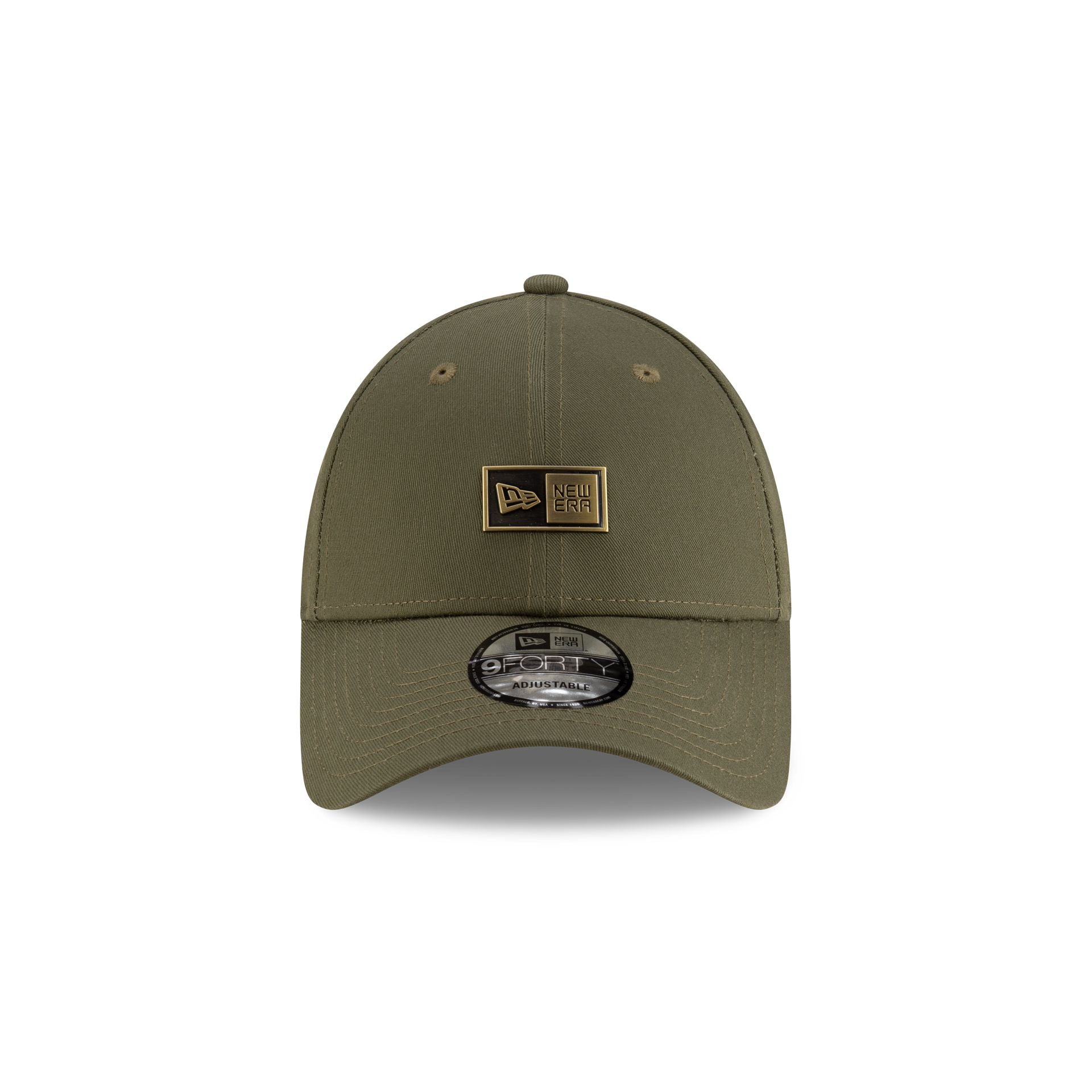 Alternative view of New Era Cap Badge New Olive 9Forty Snapback Hat