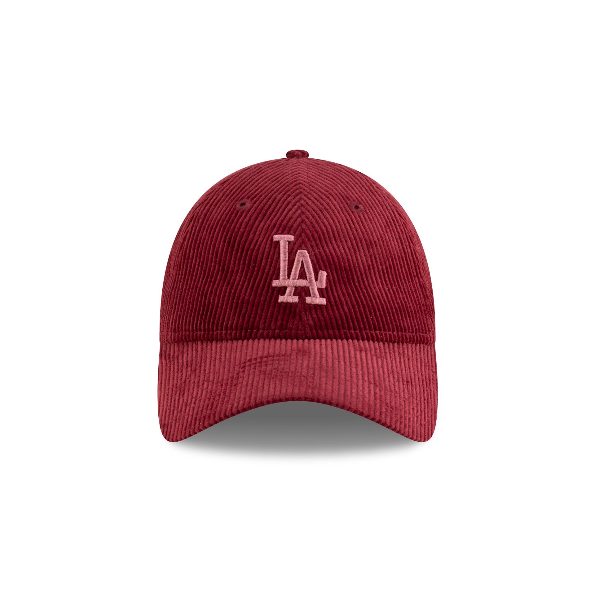 Alternative view of Los Angeles Dodgers Women's Red Velvet Cord 9Twenty Adjustable Hat