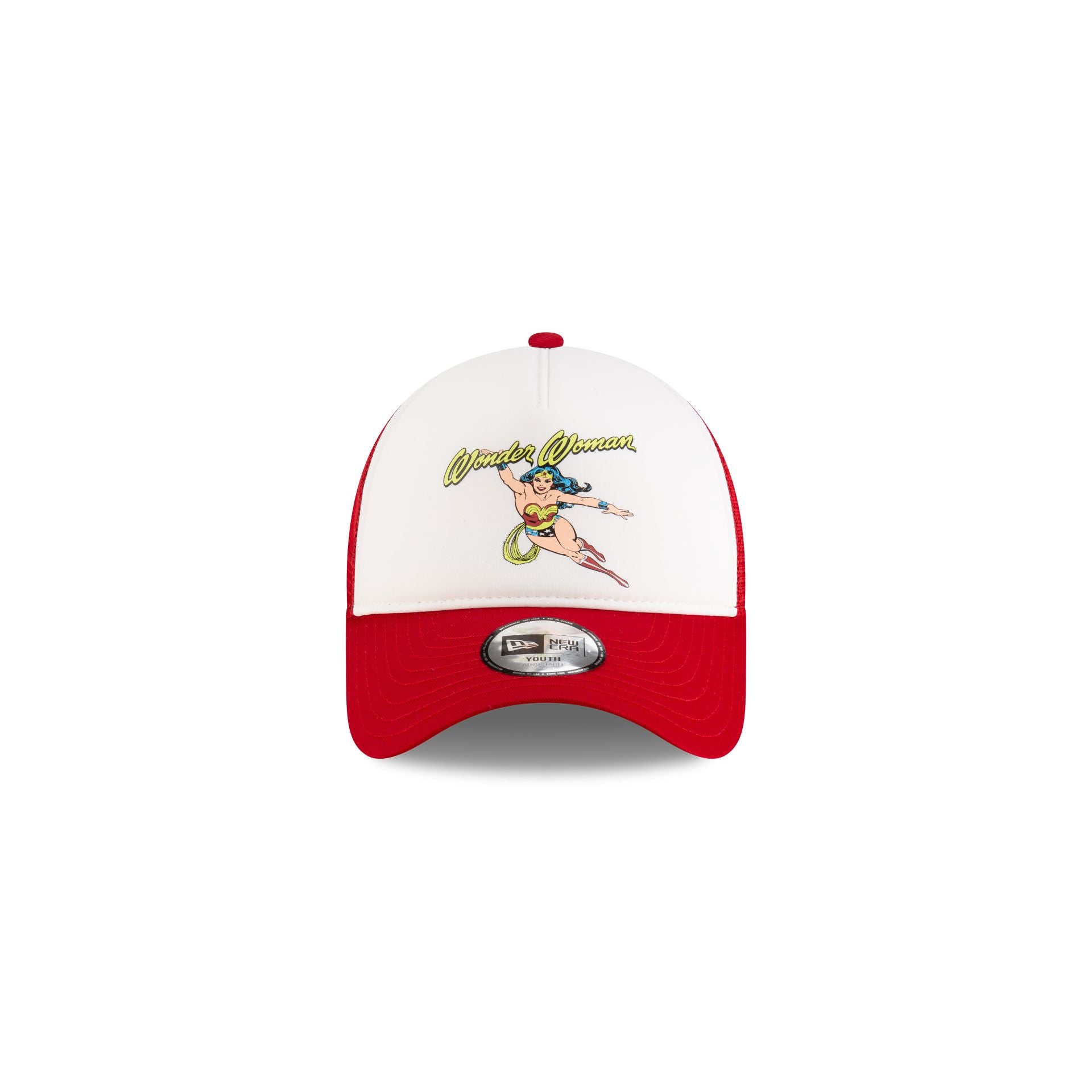 Alternative view of Wonder Woman Kids Scarlet 9Forty A-Frame Trucker Hat